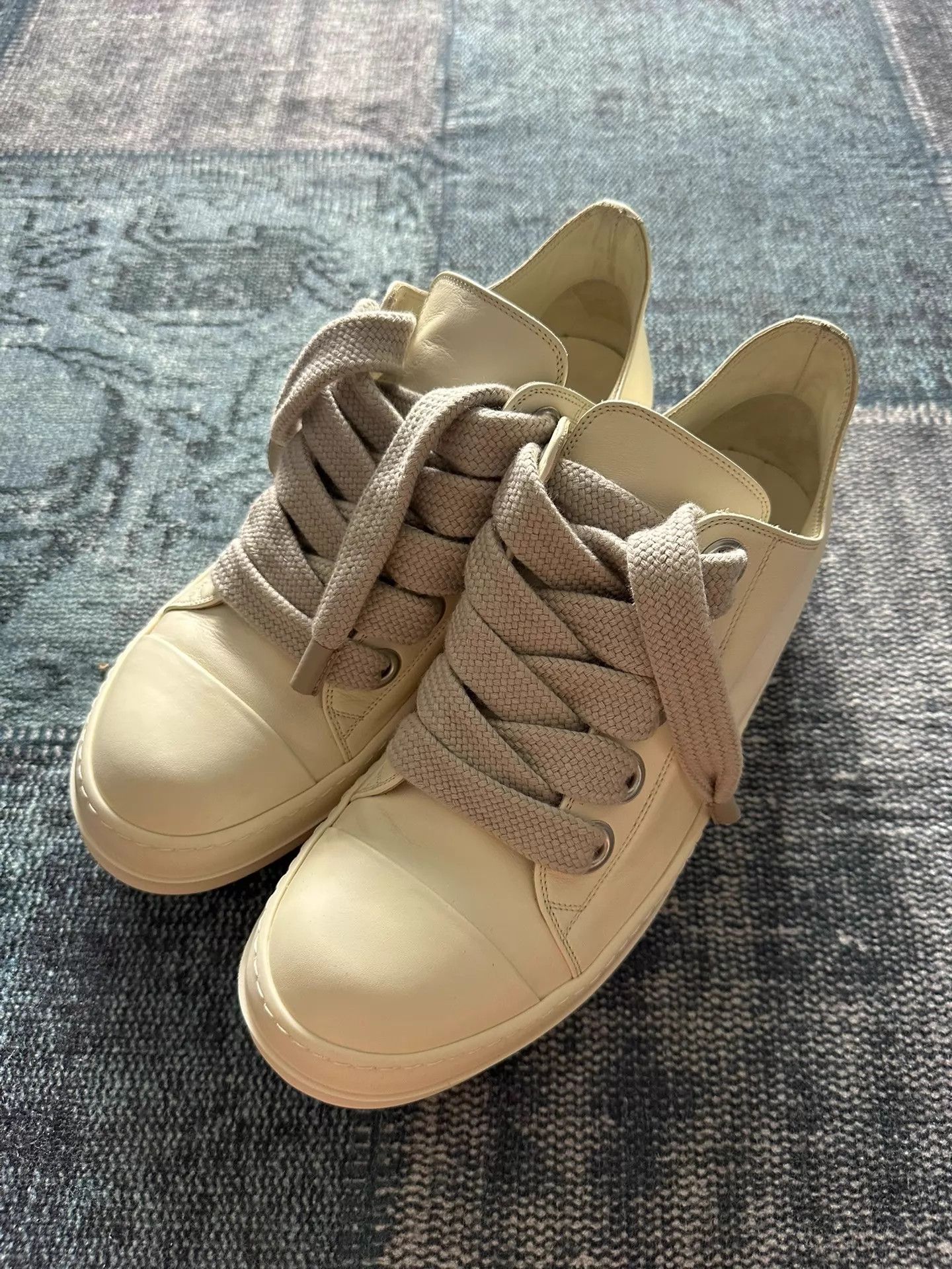 Rick Owens Rick Owens Mainline Low Top Thick Laces 44 Hot Good Size US 11 / EU 44 - 3 Thumbnail