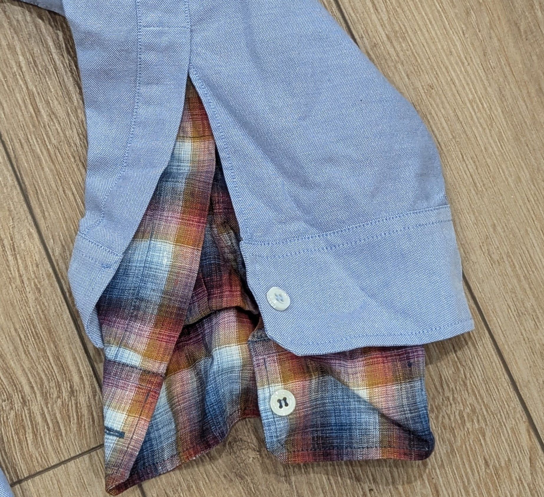 Dsquared2 Dsquared2 Layered LS Button Up Oxford Shirt Light Blue 52 Size US L / EU 52-54 / 3 - 4 Thumbnail