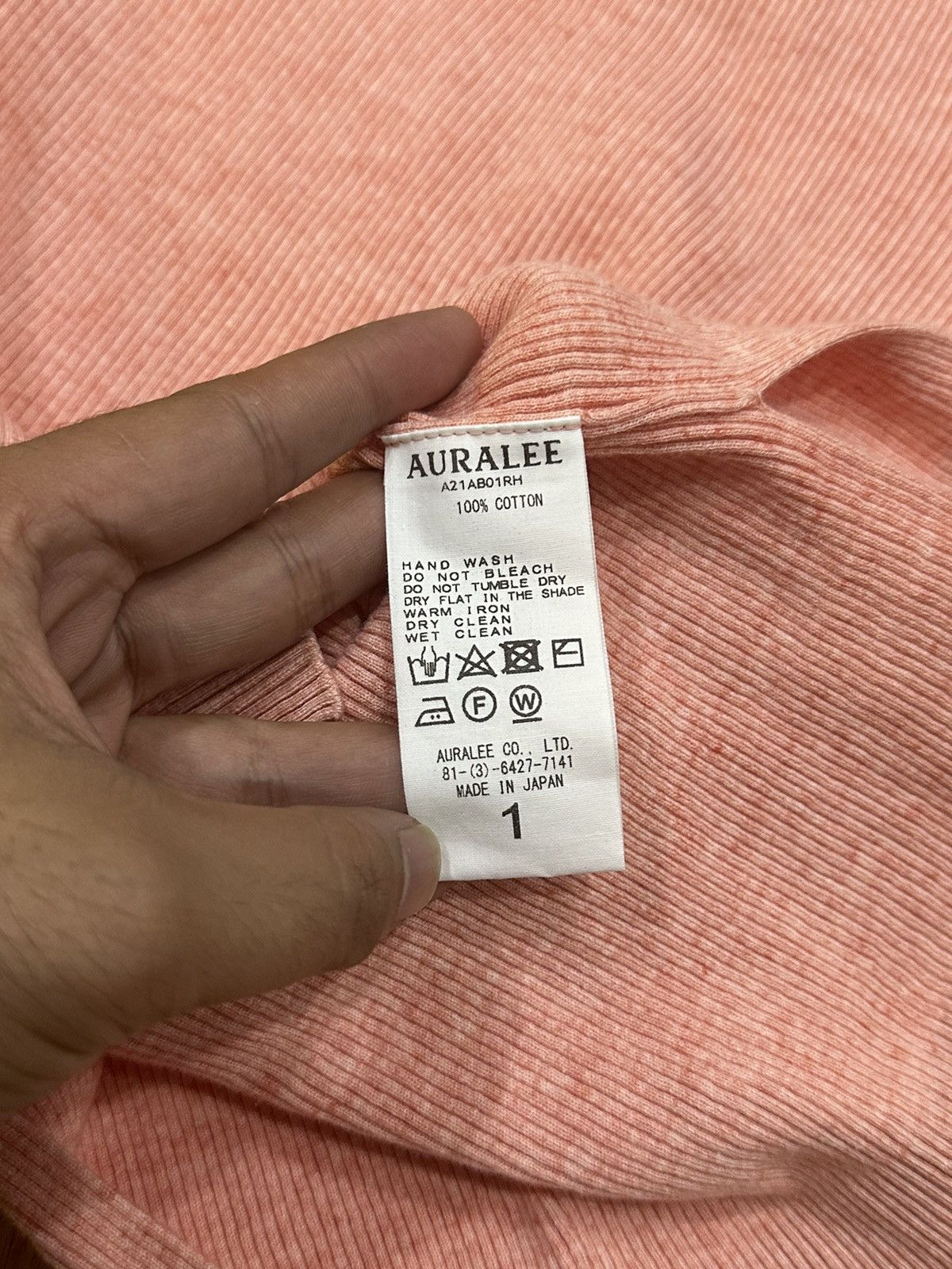 Auralee SS22 Auralee x Ron Herman Giza Boat Neck Pullover Size US M / EU 48-50 / 2 - 9 Thumbnail