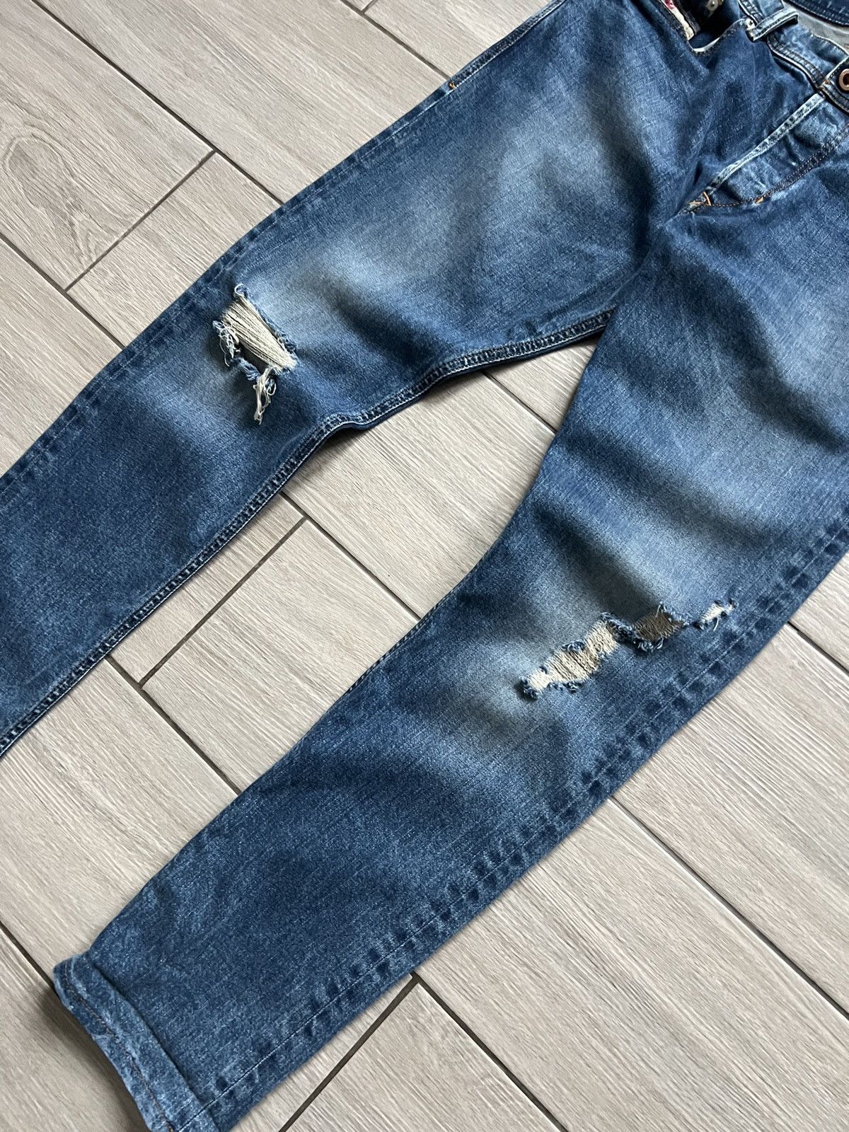 Diesel × Jean × Vintage Diesel Pants Denim Vintage Jeans Very Rare Y2k Style Size US 34 / EU 50 - 6 Thumbnail
