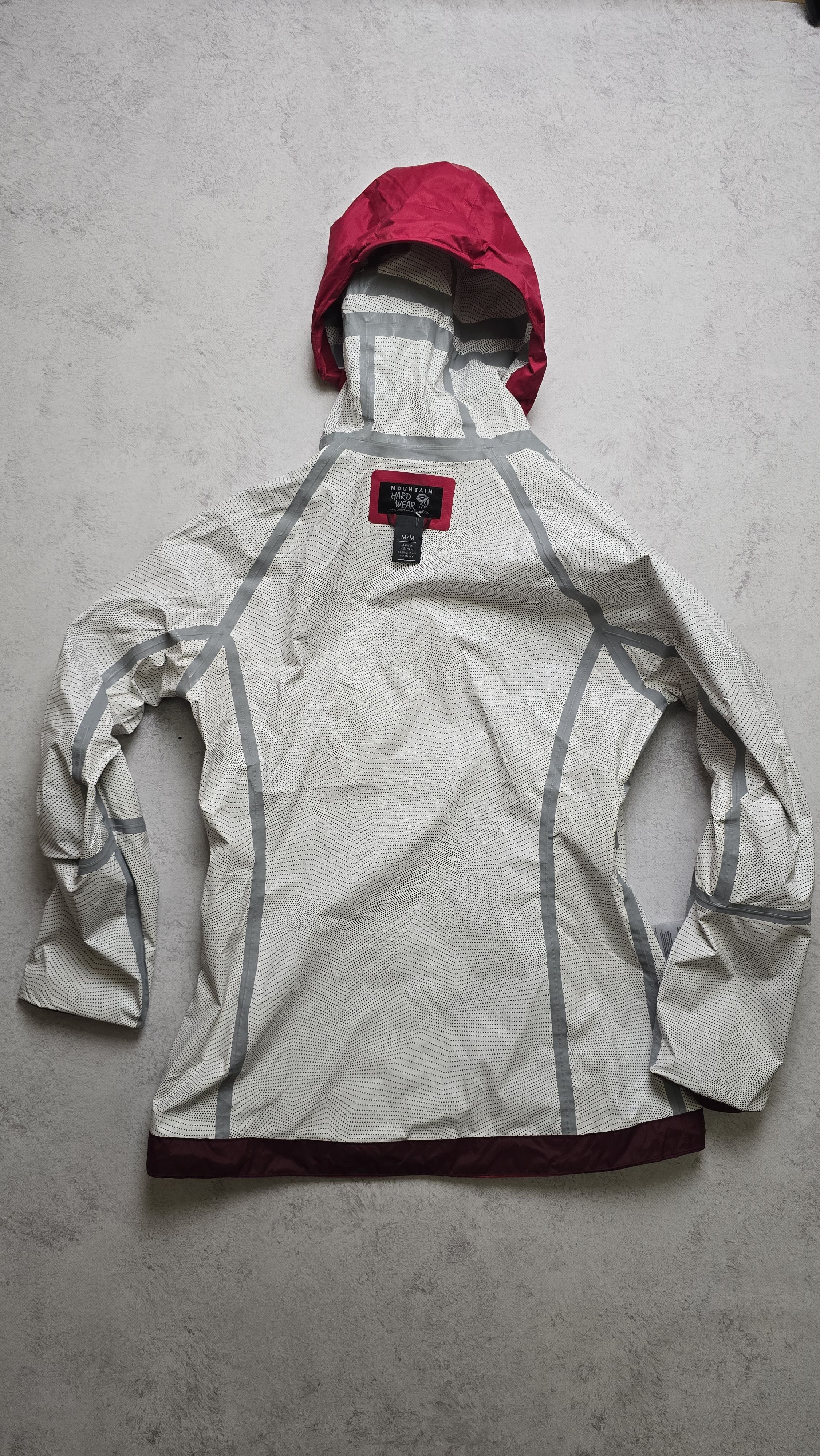 Mountain Hardwear Vapor Dry Rain Shell Waterproof Nylon Packable Jacket Size M / US 6-8 / IT 42-44 - 2 Thumbnail