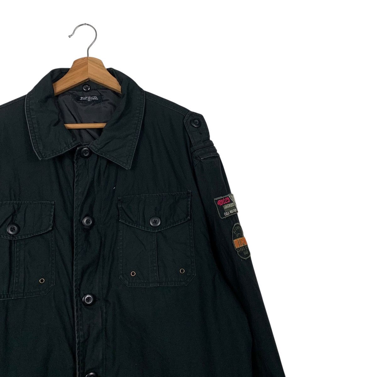 Japanese Brand Japanese Brand Refined Military Jacket Size US XL / EU 56 / 4 - 5 Thumbnail