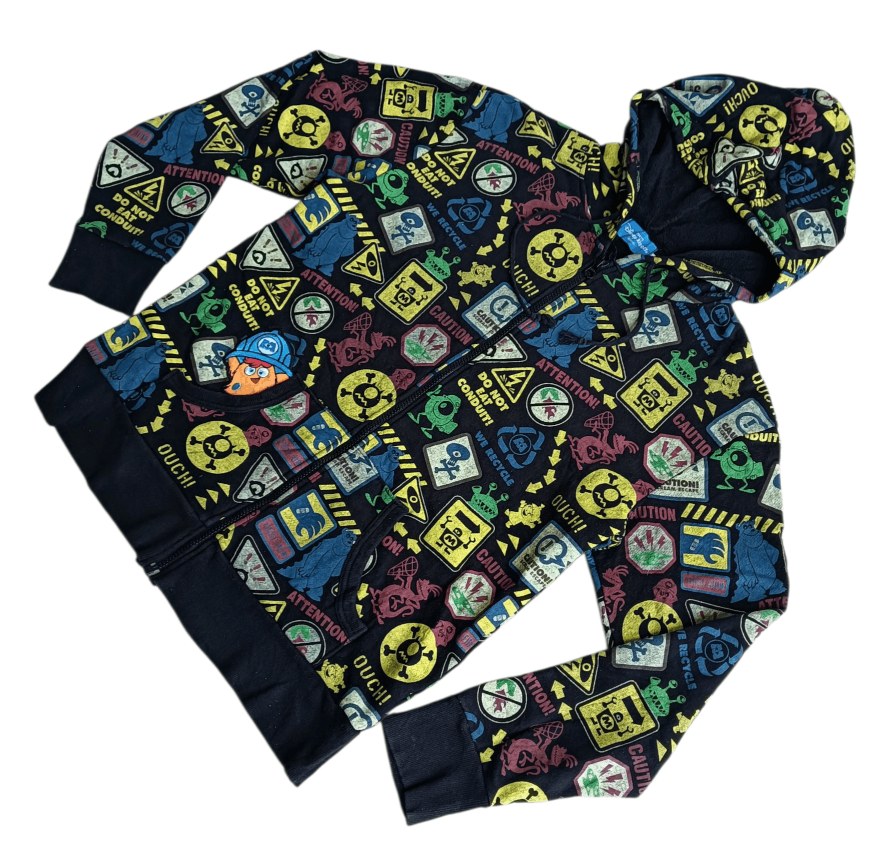 Disney Disney Monster Hoodie Zipper Full Print Size US S / EU 44-46 / 1 - 3 Thumbnail