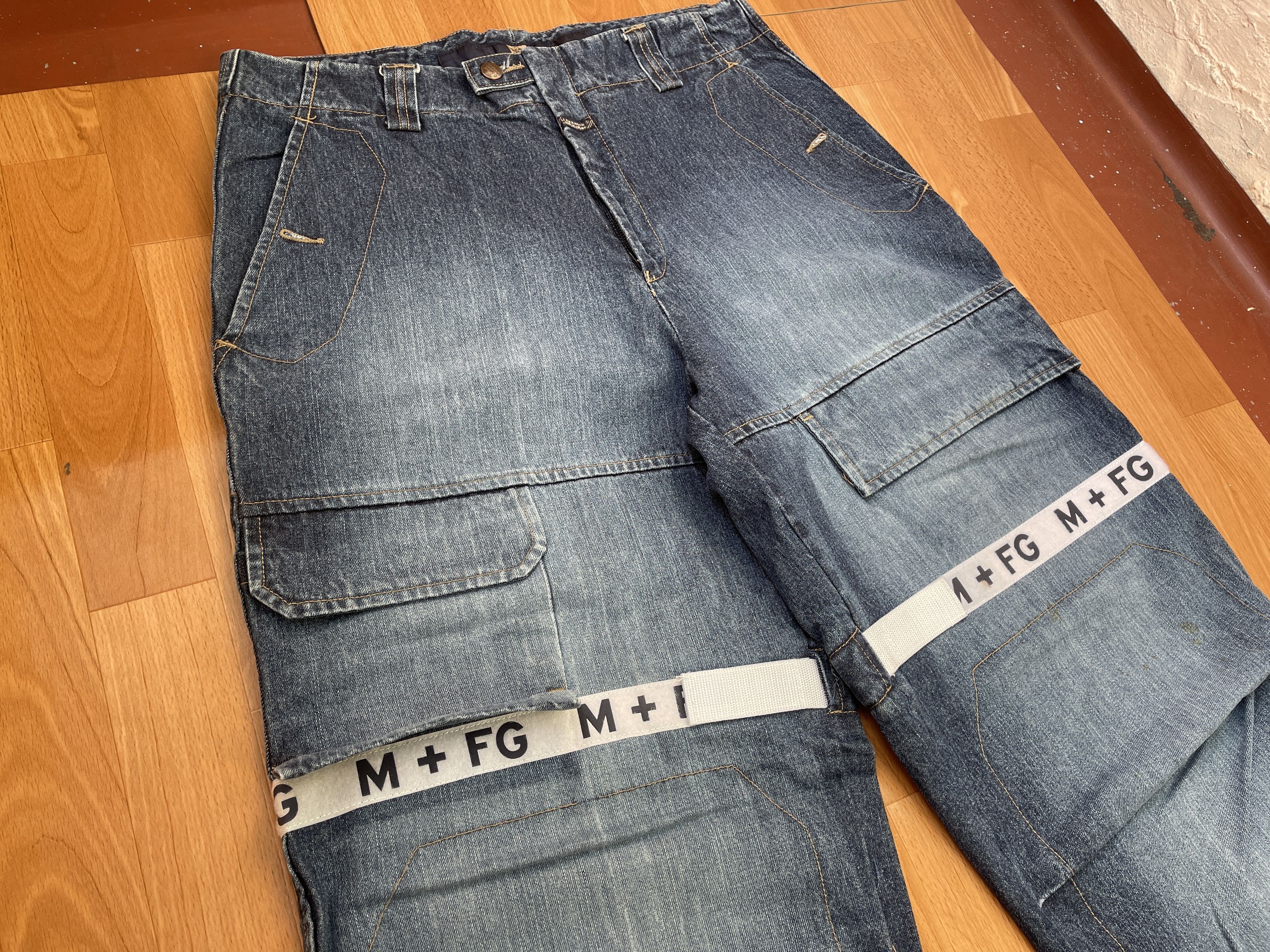 Marithe + Francois Girbaud Marithe Francois Girbaud jeans, vintage baggy 90s hip hop 36 Size US 36 / EU 52 - 4 Thumbnail