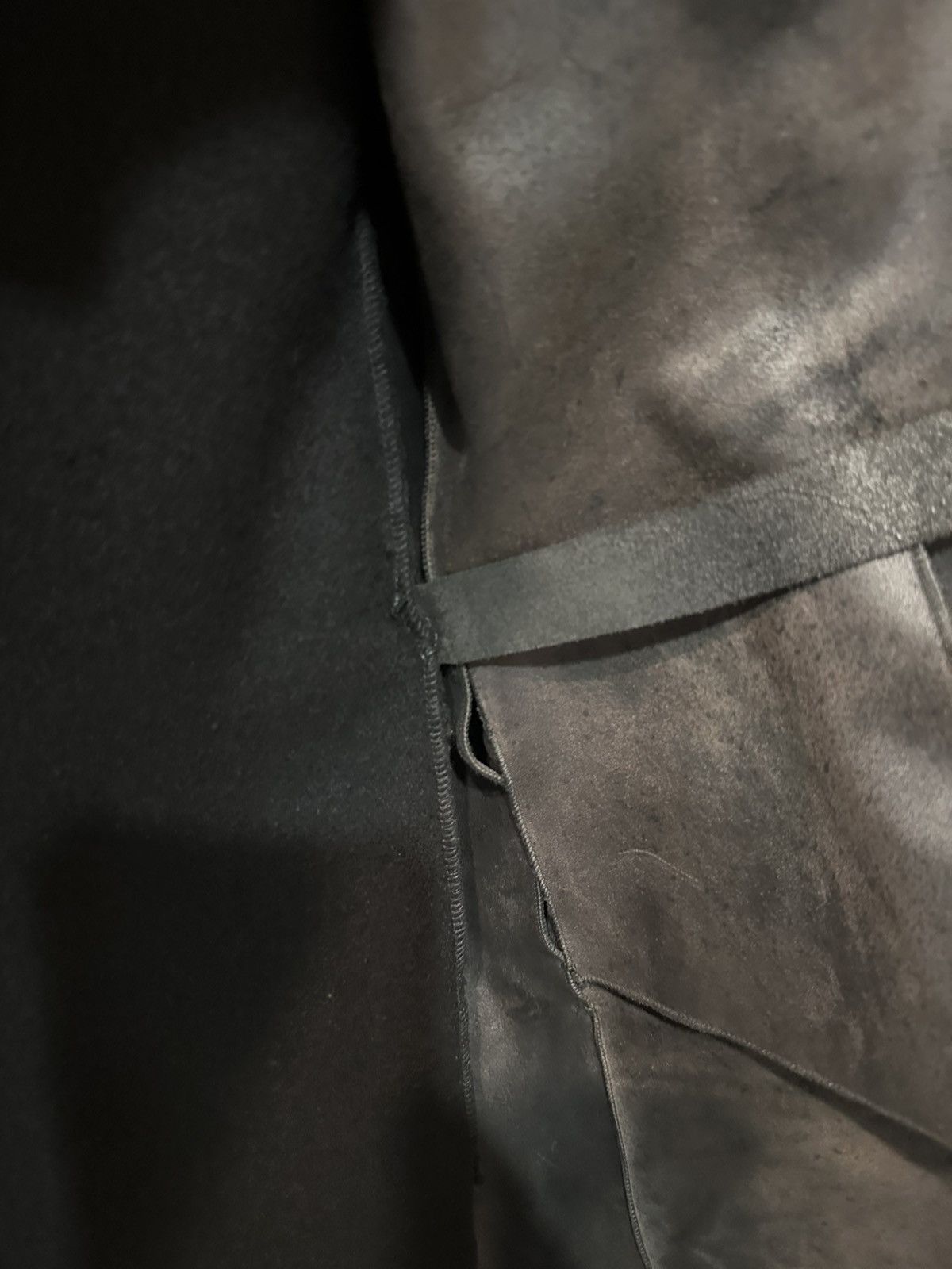 Ma+ Maurizio Amadei Leather Cashmere Jacket as new M size Size US S / EU 44-46 / 1 - 4 Thumbnail