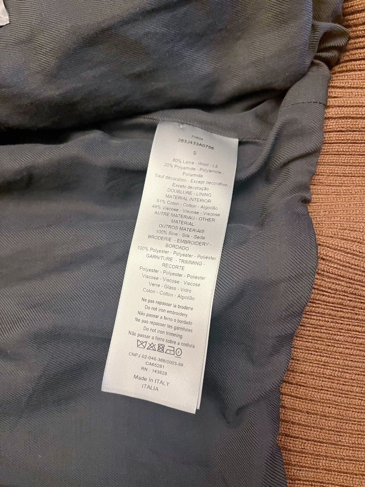Dior Dior luxury coat Size US S / EU 44-46 / 1 - 8 Thumbnail
