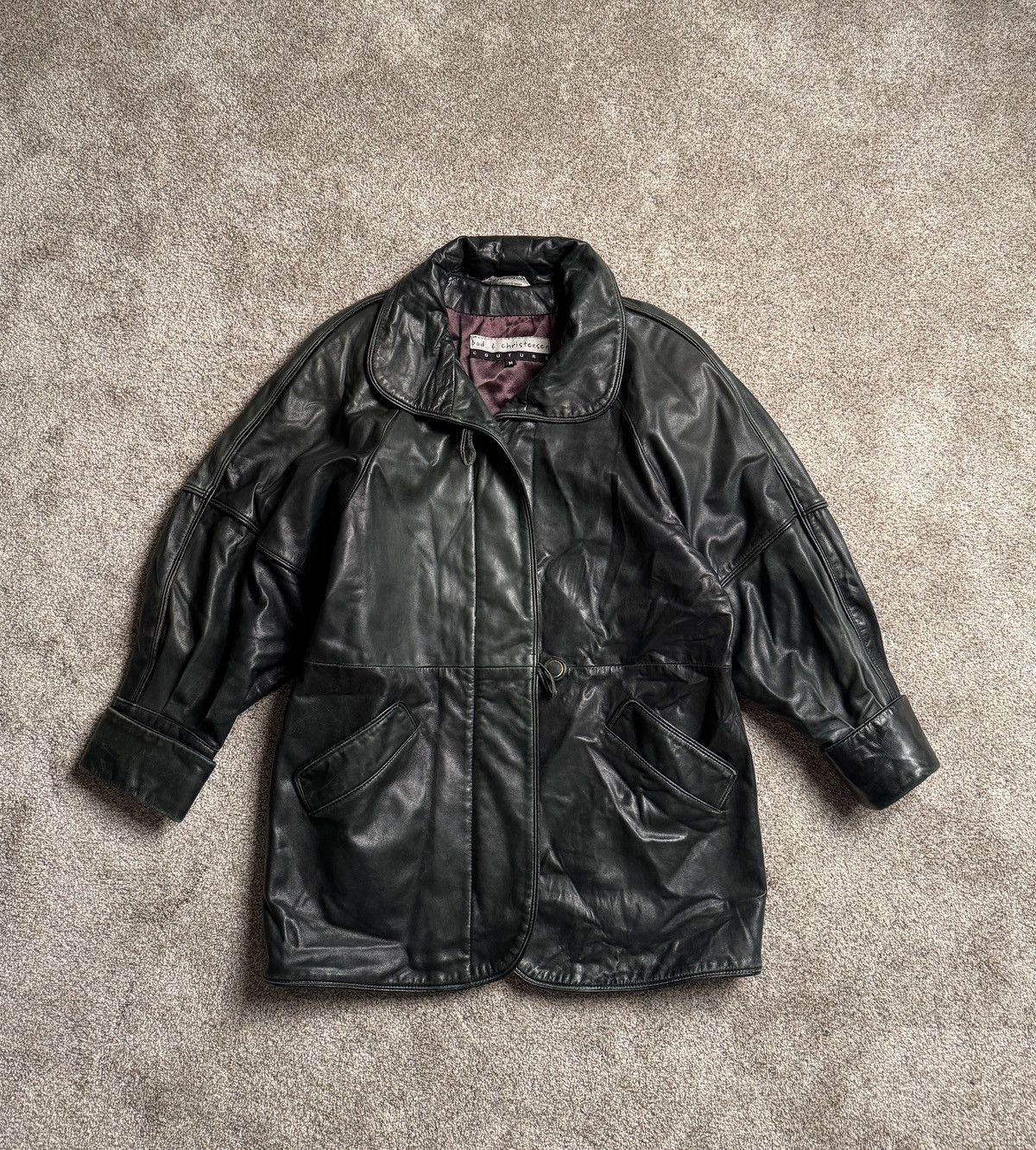 Other BOD & CHRISTENSEN “PINE GREEN” LEATHER OVERCOAT Size US M / EU 48-50 / 2 - 1 Thumbnail