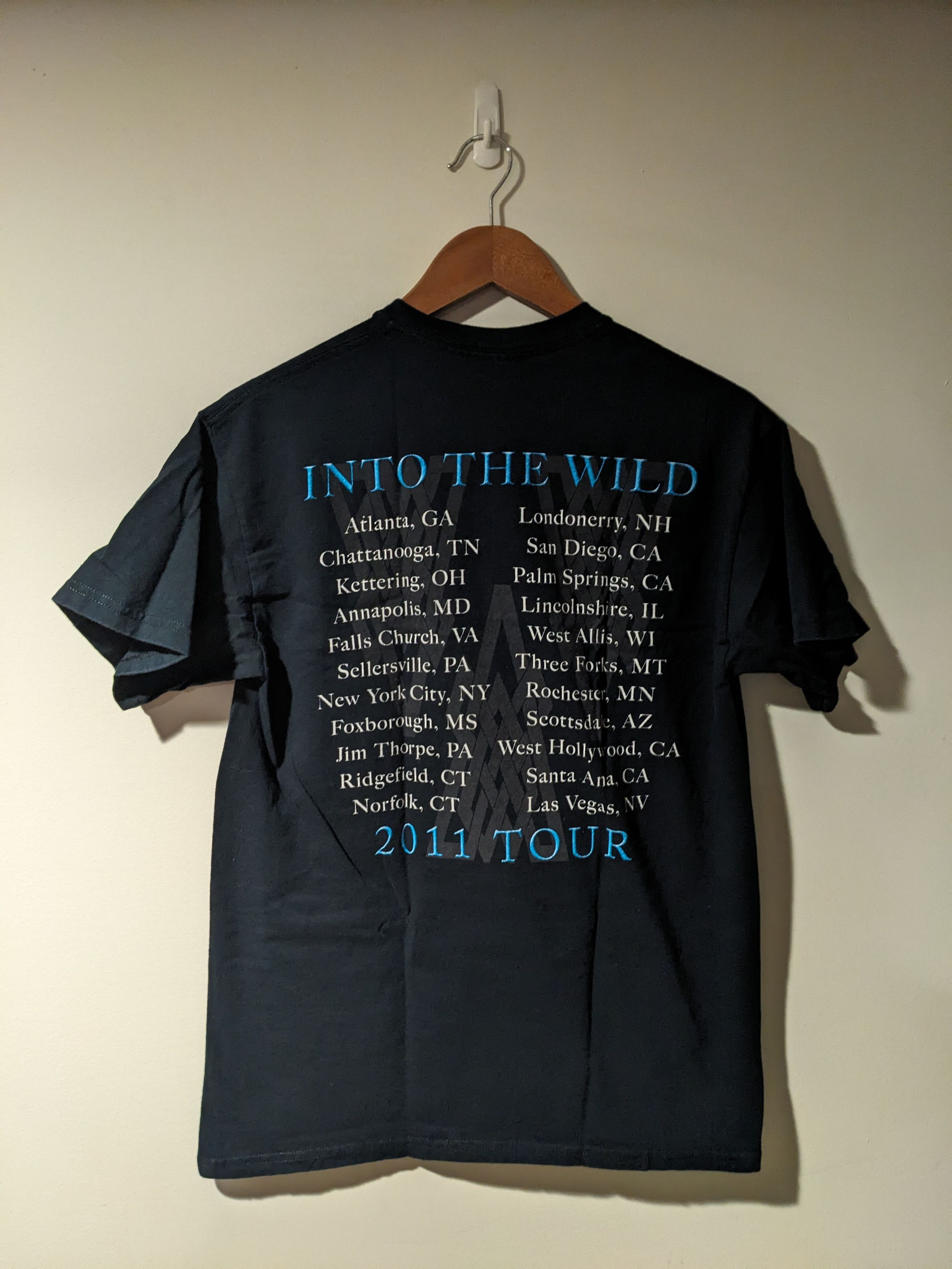 Band Tees × Vintage Vintage Uriah Heep Into the Wind Tour 2011 Medium T-Shirt Size US M / EU 48-50 / 2 - 4 Thumbnail