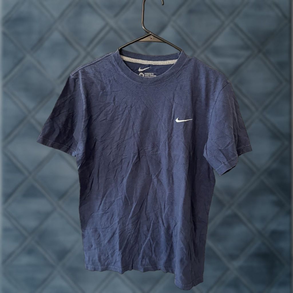 Nike Nike Tee Logo Fit T-Shirt Mens Blue Sz Medium Size US M / EU 48-50 / 2 - 1 Thumbnail