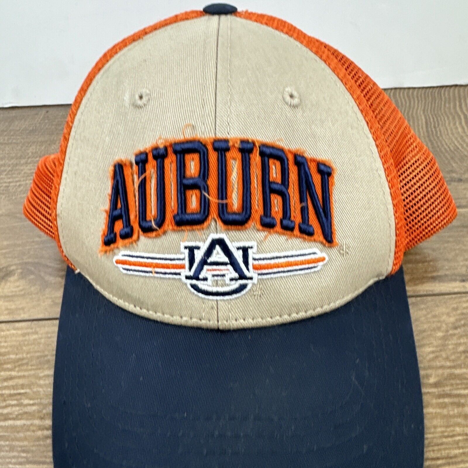 Other Auburn Tigers Snapback Hat Tan Brown Hat Adjustable Adult Si Size ONE SIZE - 6 Thumbnail
