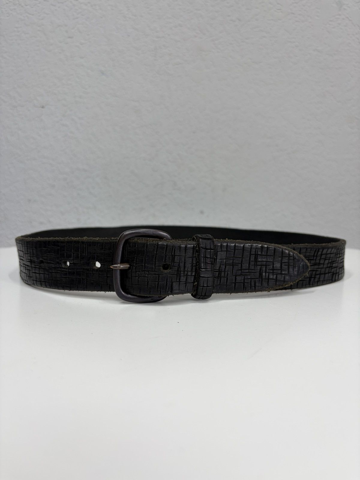 Orciani Vintage Orciani Belt Y2K Rhinestones Punk Leather size 30/32 Size 30 - 7 Thumbnail
