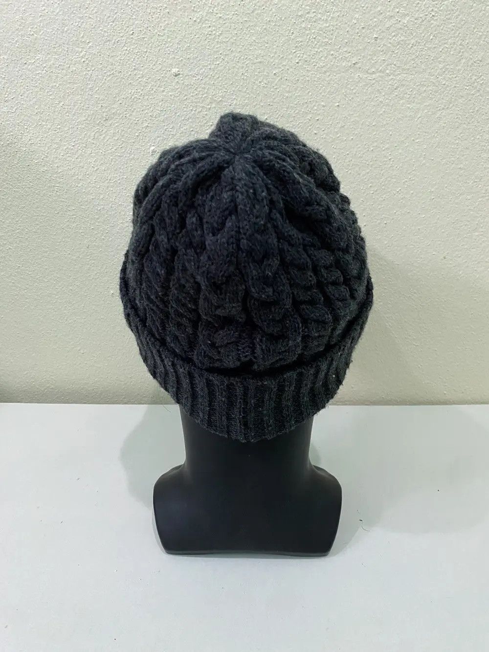 Japanese Brand × Vintage Vintage Crocodile Small Logo Knit Beanie Hat Size ONE SIZE - 3 Thumbnail