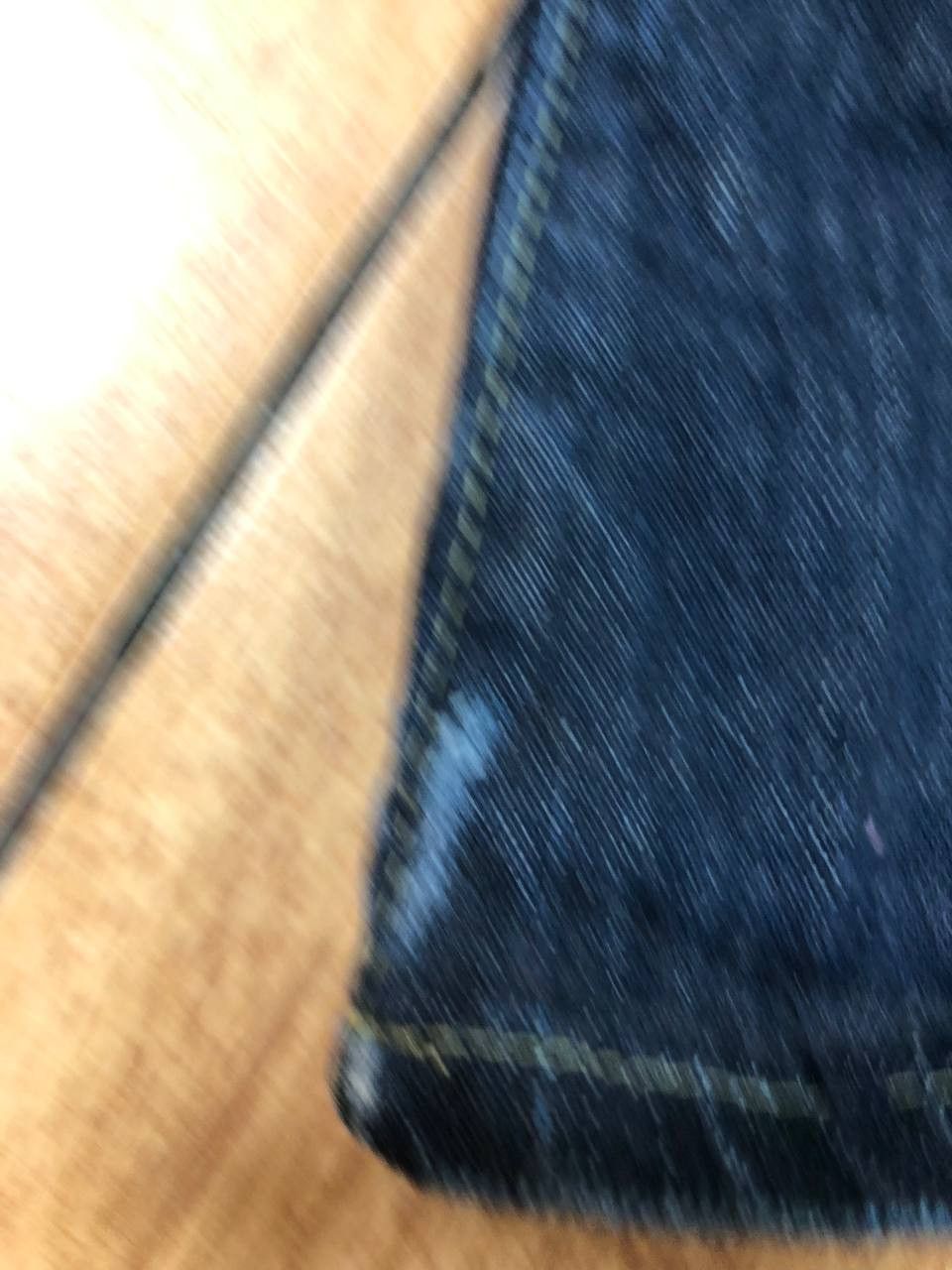 Japanese Brand Dirty Painted Distressed Thrashed Faded Baggy Jeans Y2K Size US 28 / EU 44 - 20 Thumbnail