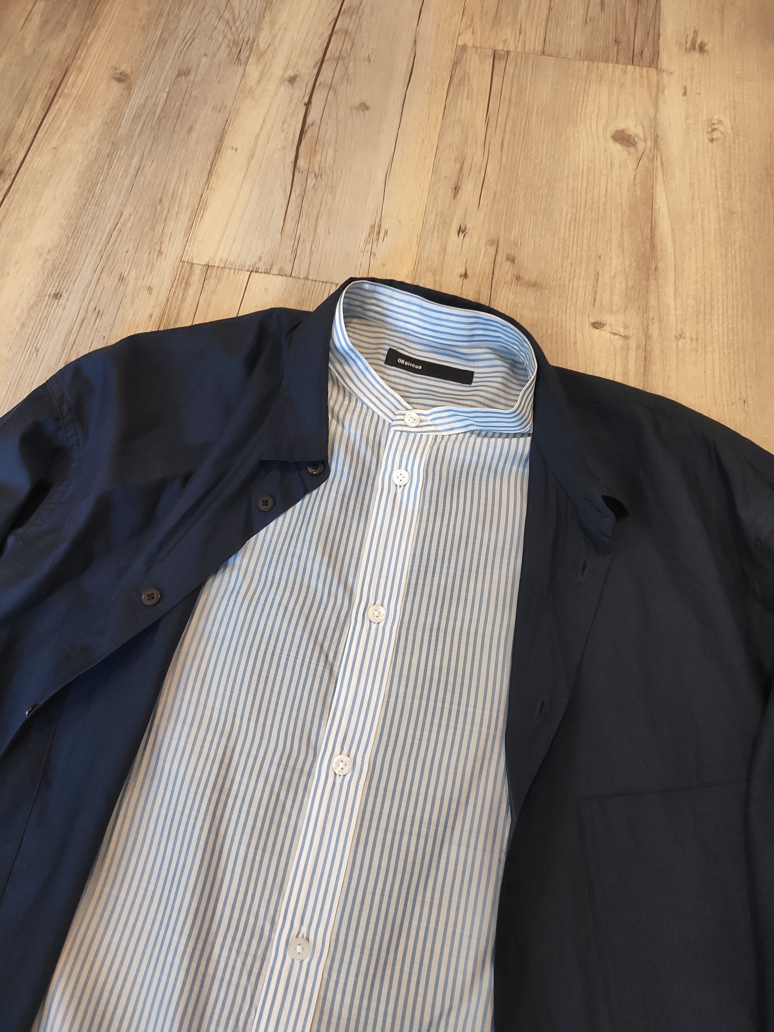 08sircus SS19 Double shirt.Like SACAI or Miharayasuhiro Size US XL / EU 56 / 4 - 8 Thumbnail