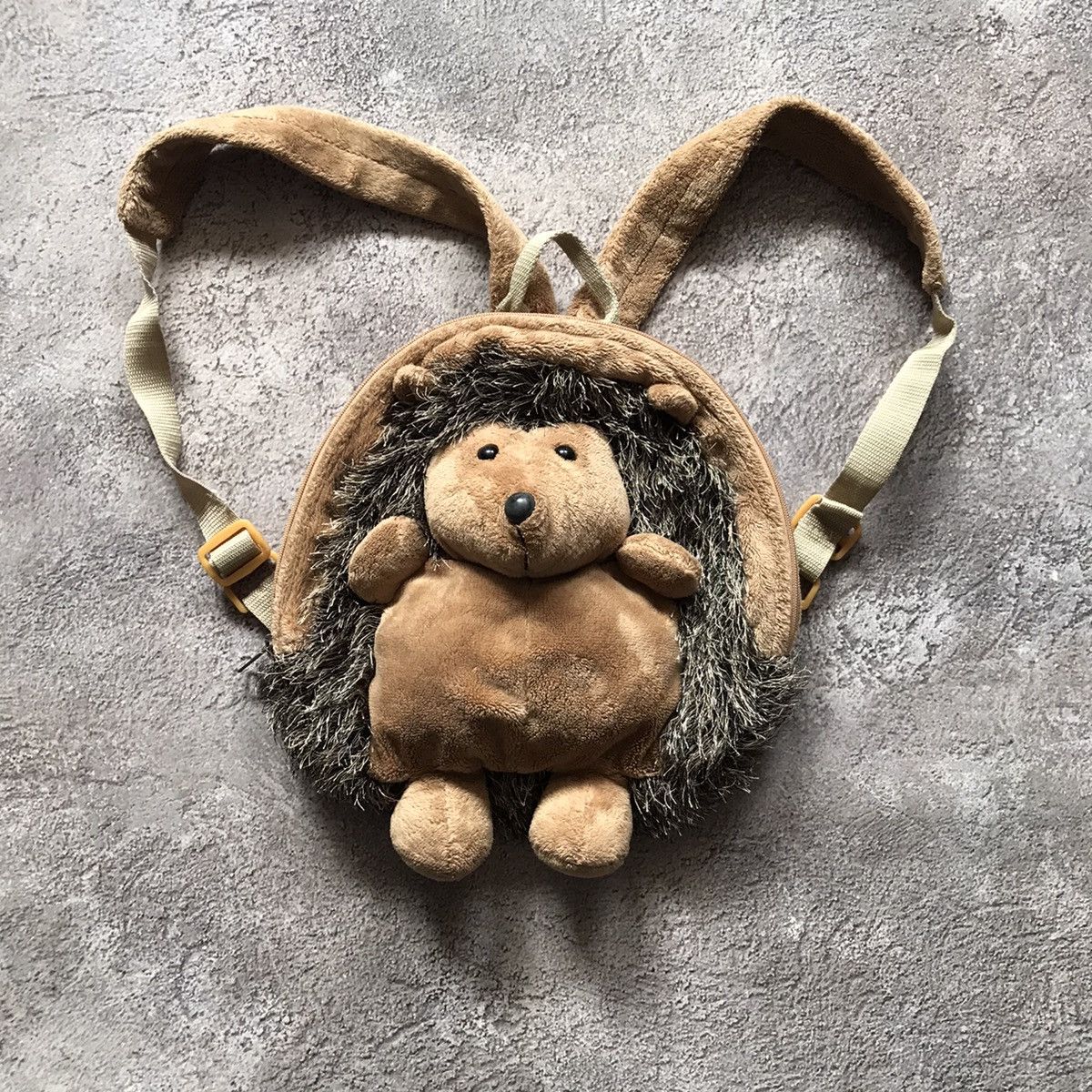 Vintage Vintage Y2K Hedgehog Plush Backpack Toy Streetwear Slim OS Size ONE SIZE - 2 Thumbnail