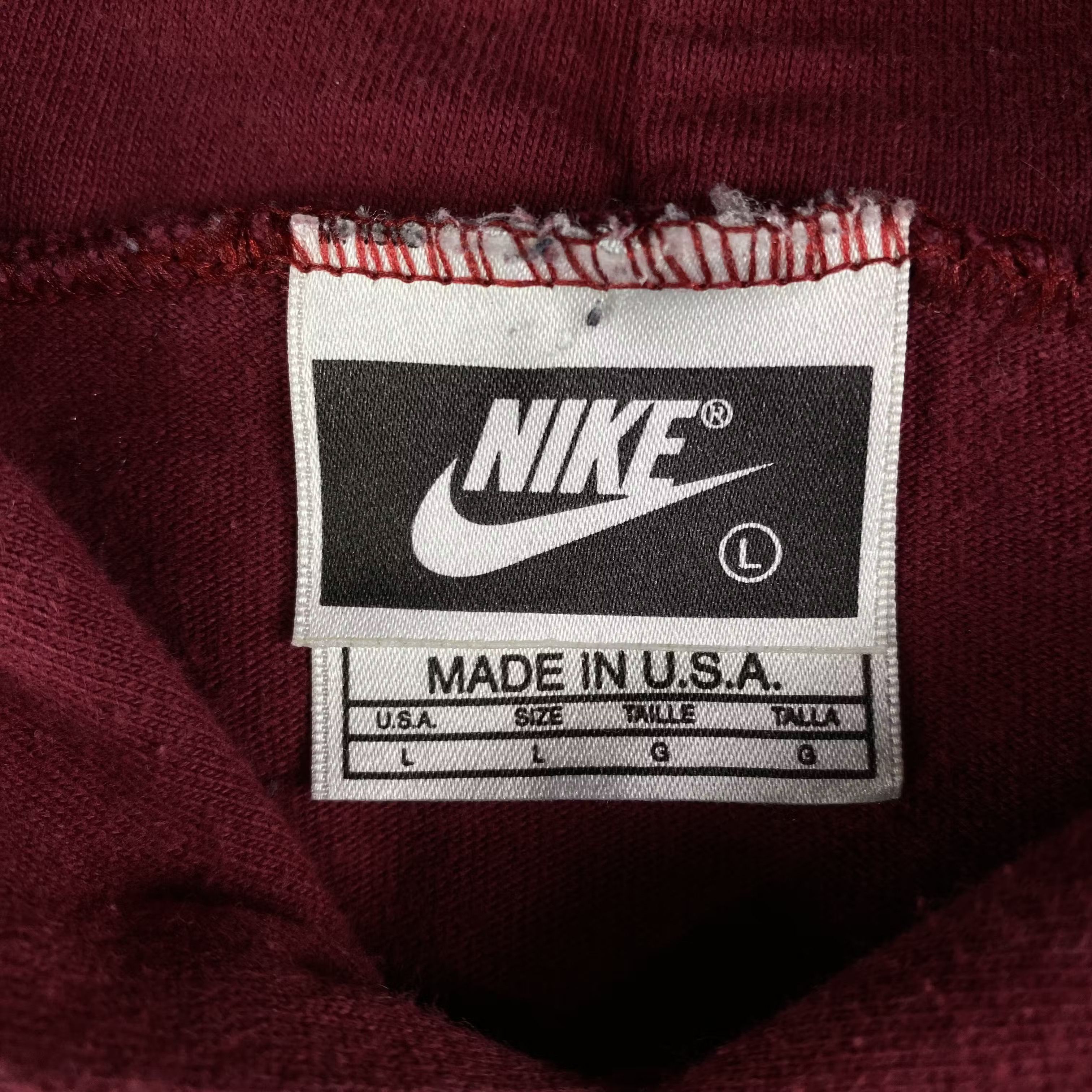 Nike × Vintage Mens Hoodie Nike Vintage Size L Size US L / EU 52-54 / 3 - 6 Thumbnail