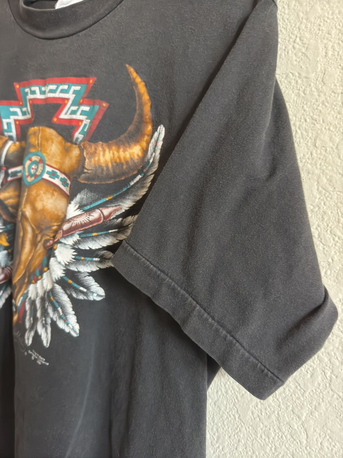 Other × Vintage Vintage 1990 Bobby G’s Peace Pipe Graphic Tee Size US M / EU 48-50 / 2 - 5 Thumbnail