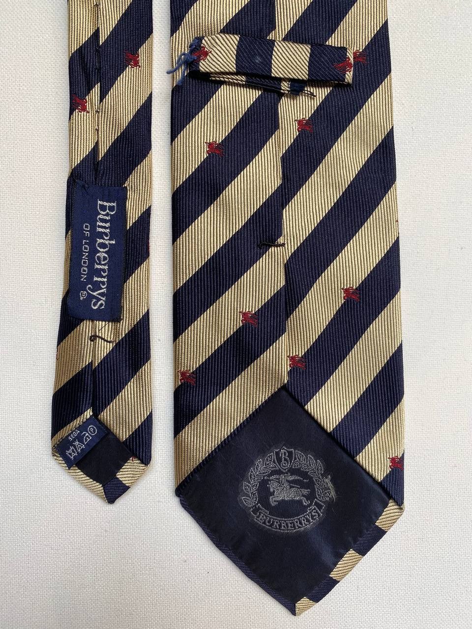 Burberry Rare Vintage Burberry's tie Size ONE SIZE - 2 Thumbnail