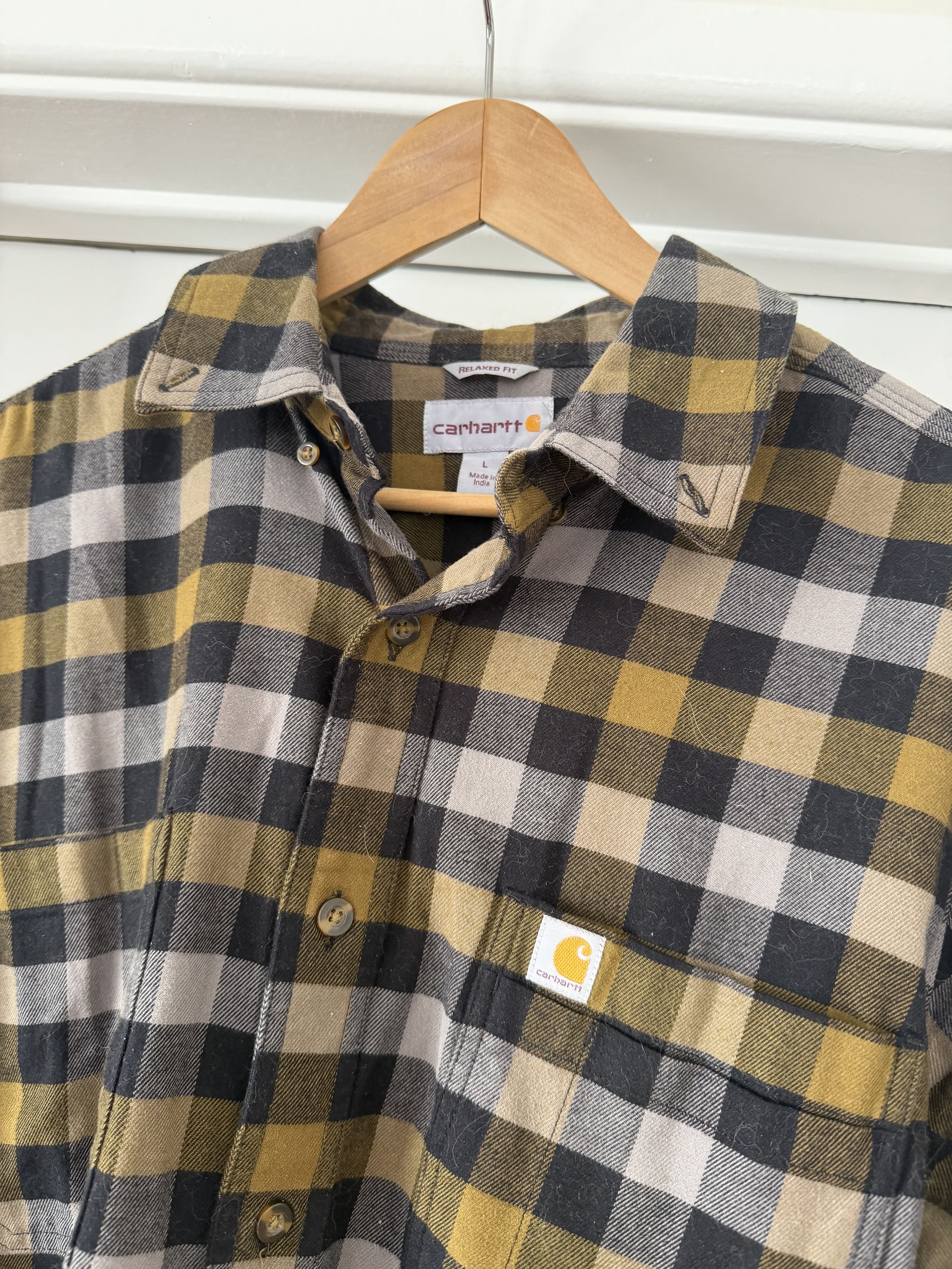 Carhartt Carhartt Flannel Shirt Size US L / EU 52-54 / 3 - 3 Thumbnail