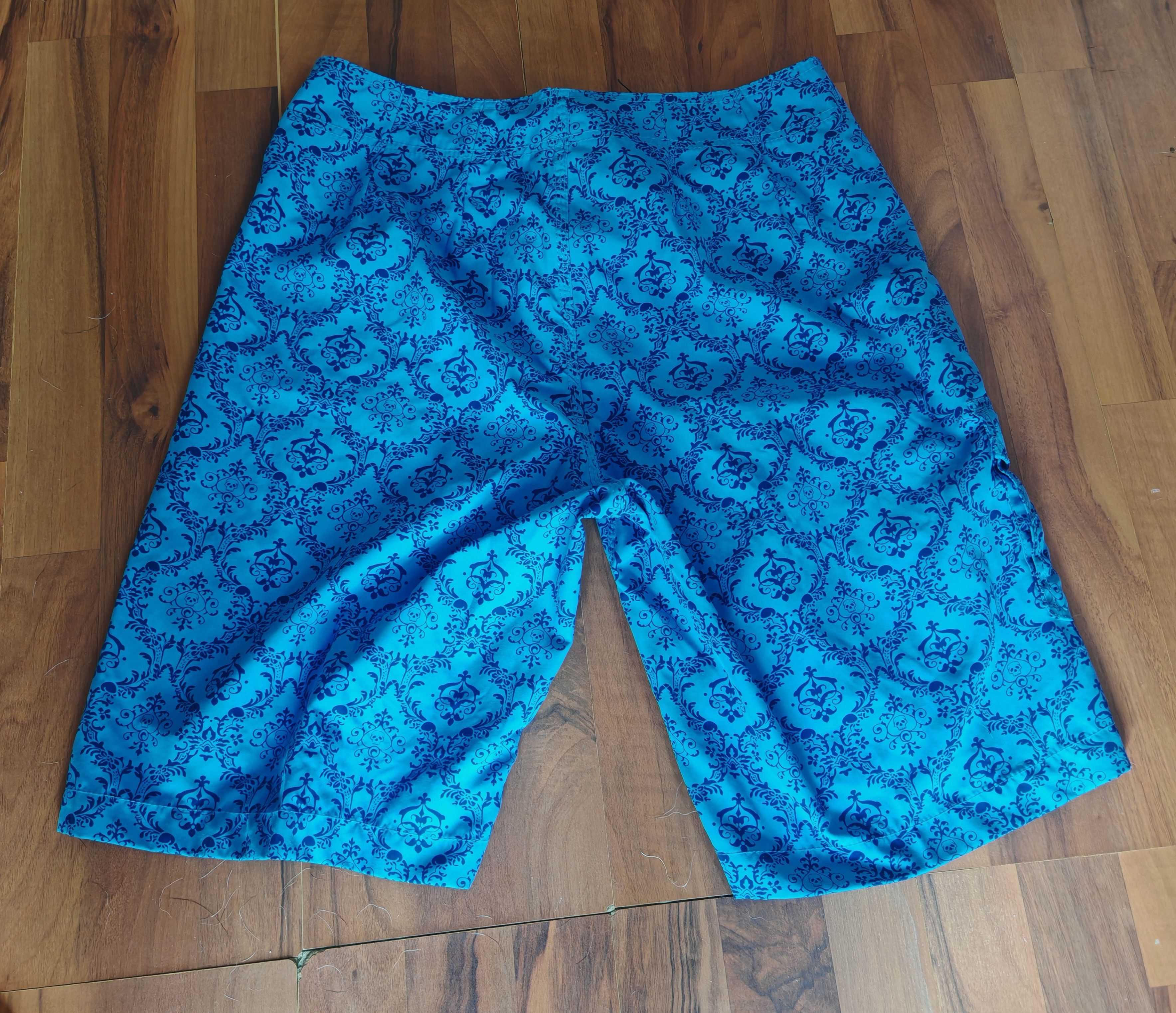 Other Vintage Y2K Vandals Floral Scull Print Surf Shots sz L Size US 34 / EU 50 - 8 Thumbnail