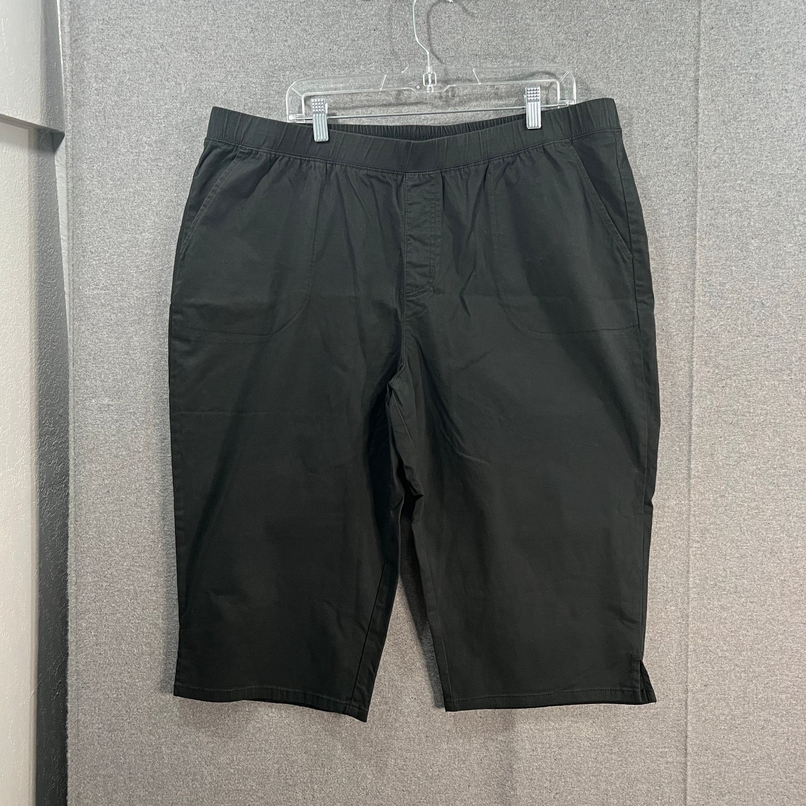 Other Denim & Co. EasyWear Twill Regular Relaxed Pull-On Skimmer Size 36" / US 14 / IT 50 - 1 Thumbnail