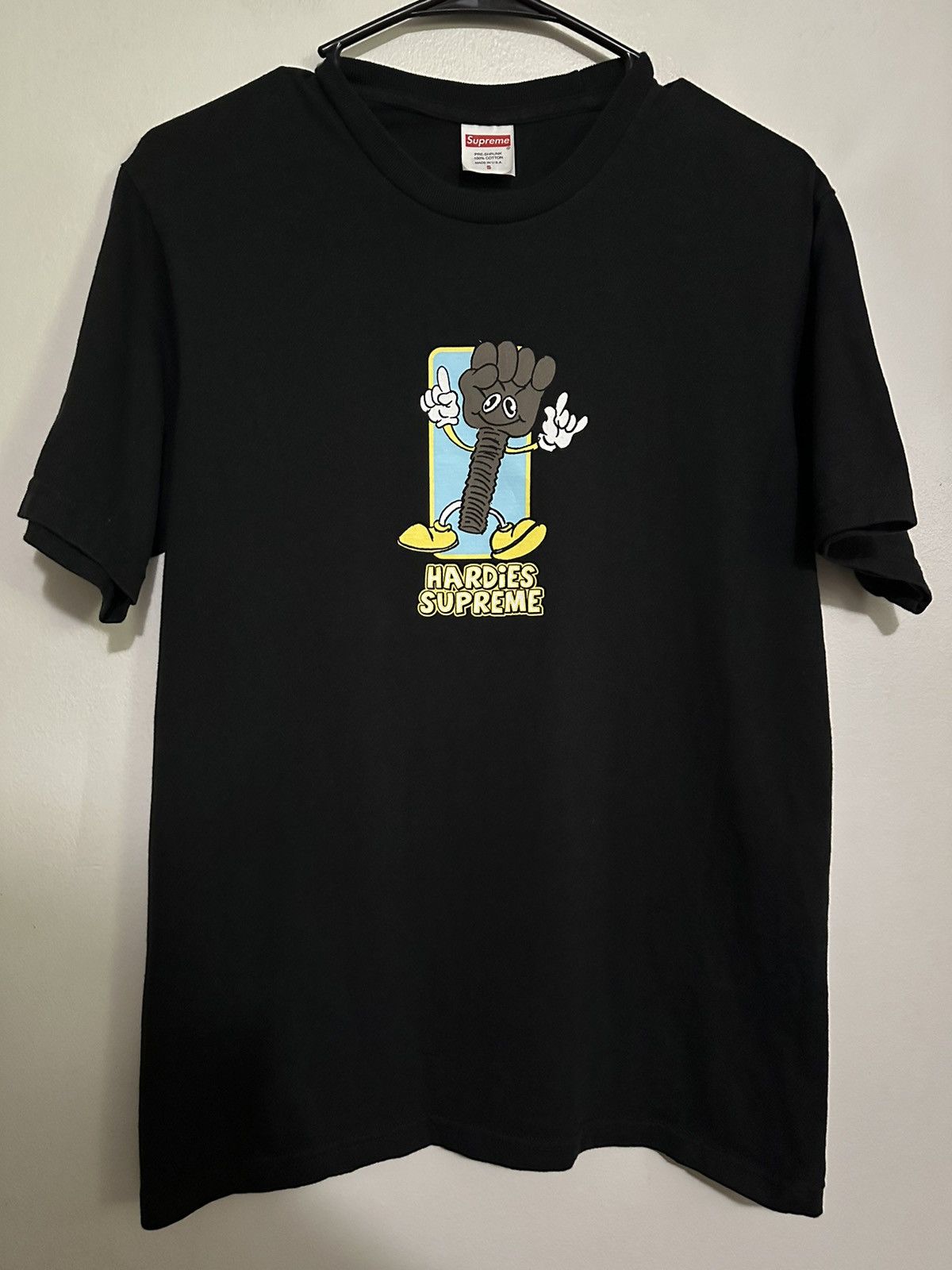 Hardies Supreme 黒 Tシャツ Hardies Supreme Tシャツ 黒