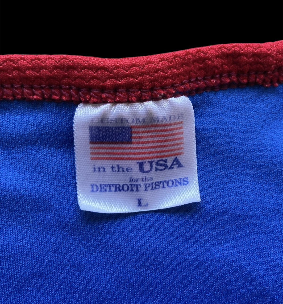 NBA Vintage 1990 Detroit Pistons NBA Champions Jersey Coca-Cola Size US XL / EU 56 / 4 - 6 Thumbnail