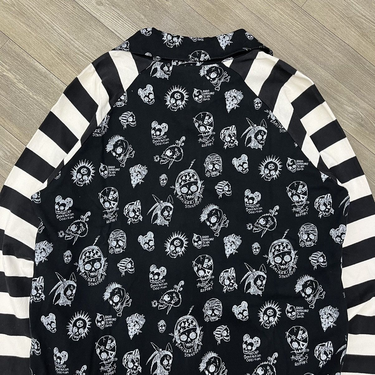 14th Addiction × If Six Was Nine × Le Grande Bleu (L.G.B.) Algonquins Punk Gothic Skulls LGB Style Jacket Ifsixwasnine Size US M / EU 48-50 / 2 - 11 Thumbnail