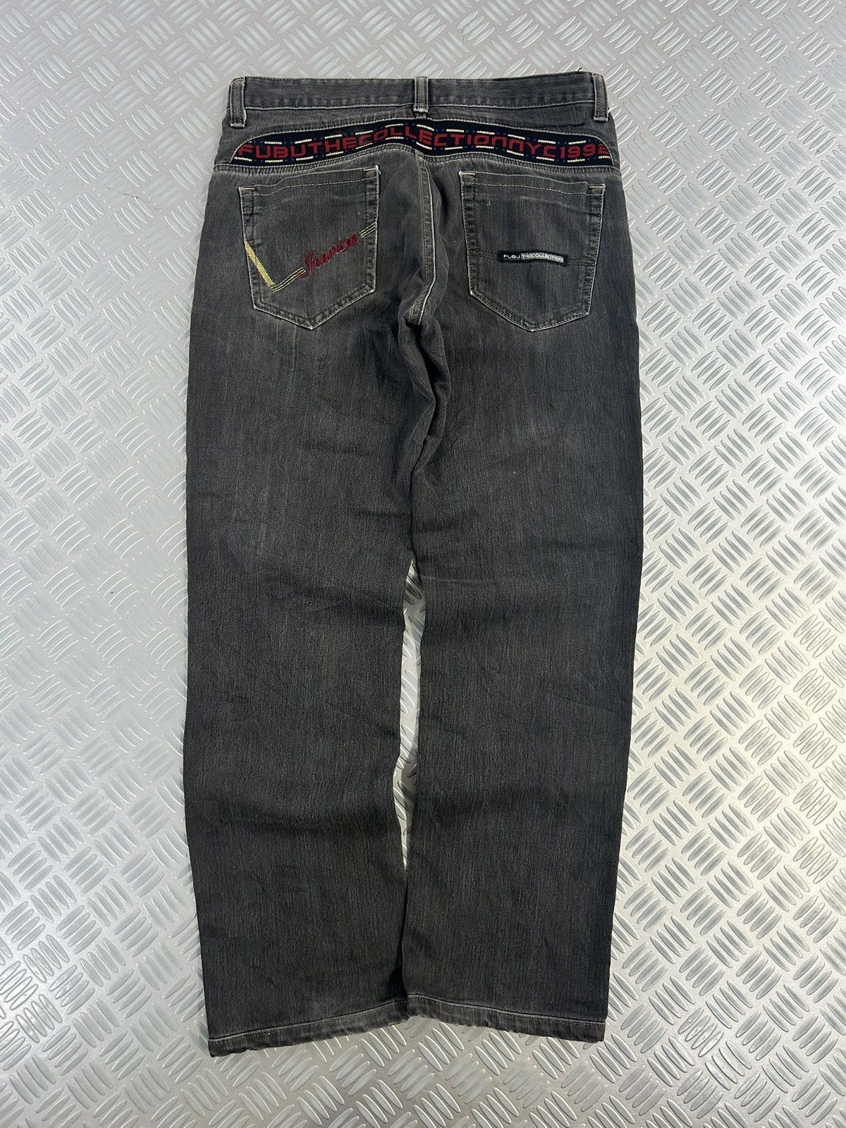 Fubu × Vintage Vintage hiphop black relaxed fubu jeans embroidered 2000’s Size US 30 / EU 46 - 2 Thumbnail