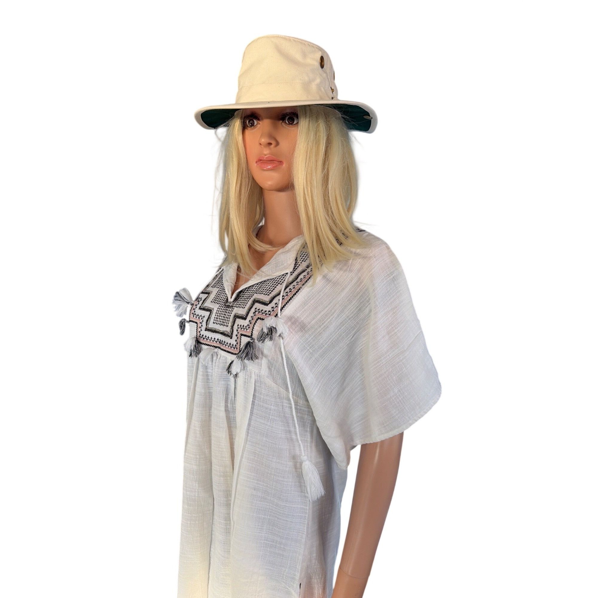 Tilley New Tilley T4 Cotton Duck Sun Hat 7 S 56.5cm Vintage HTF Ivo Size ONE SIZE - 3 Thumbnail