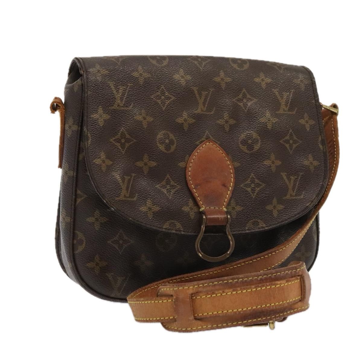 Louis Vuitton LOUIS VUITTON Monogram Saint Cloud GM Shoulder Bag M51242 Size ONE SIZE - 1 Thumbnail