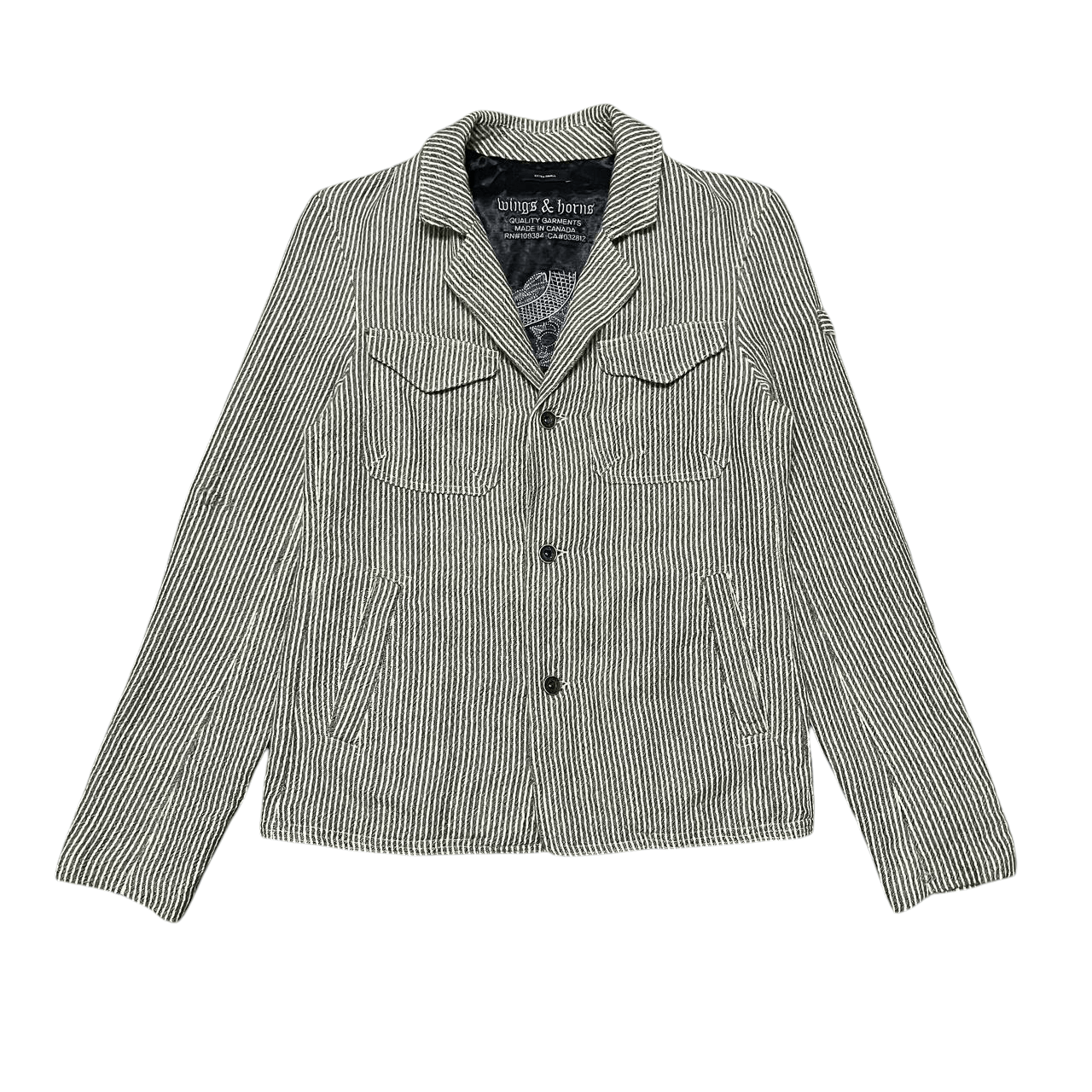 Wings + Horns Wings + Horns Hickory Wool Jacket Size US XS / EU 42 / 0 - 1 Thumbnail