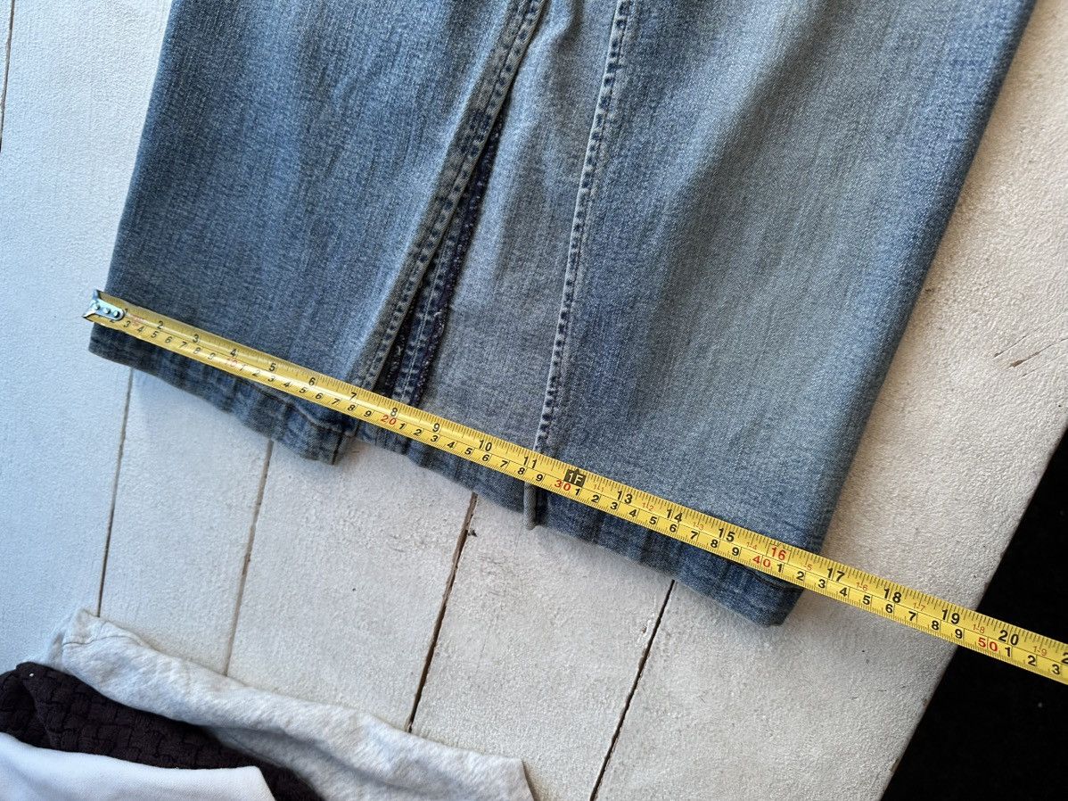 Miss Sixty SEXY🚨 MISS SIXTY Y2K AVANT GARDE BLUE DENIM SKIRT Size 26" / US 2 / IT 38 - 12 Thumbnail