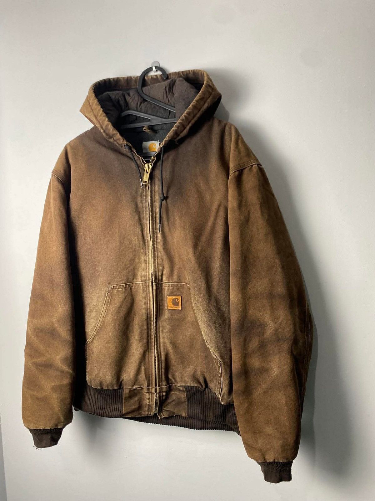 Carhartt Vintage Choco Brown Carhartt Canvas Duck Active Jacket Size US M / EU 48-50 / 2 - 4 Thumbnail