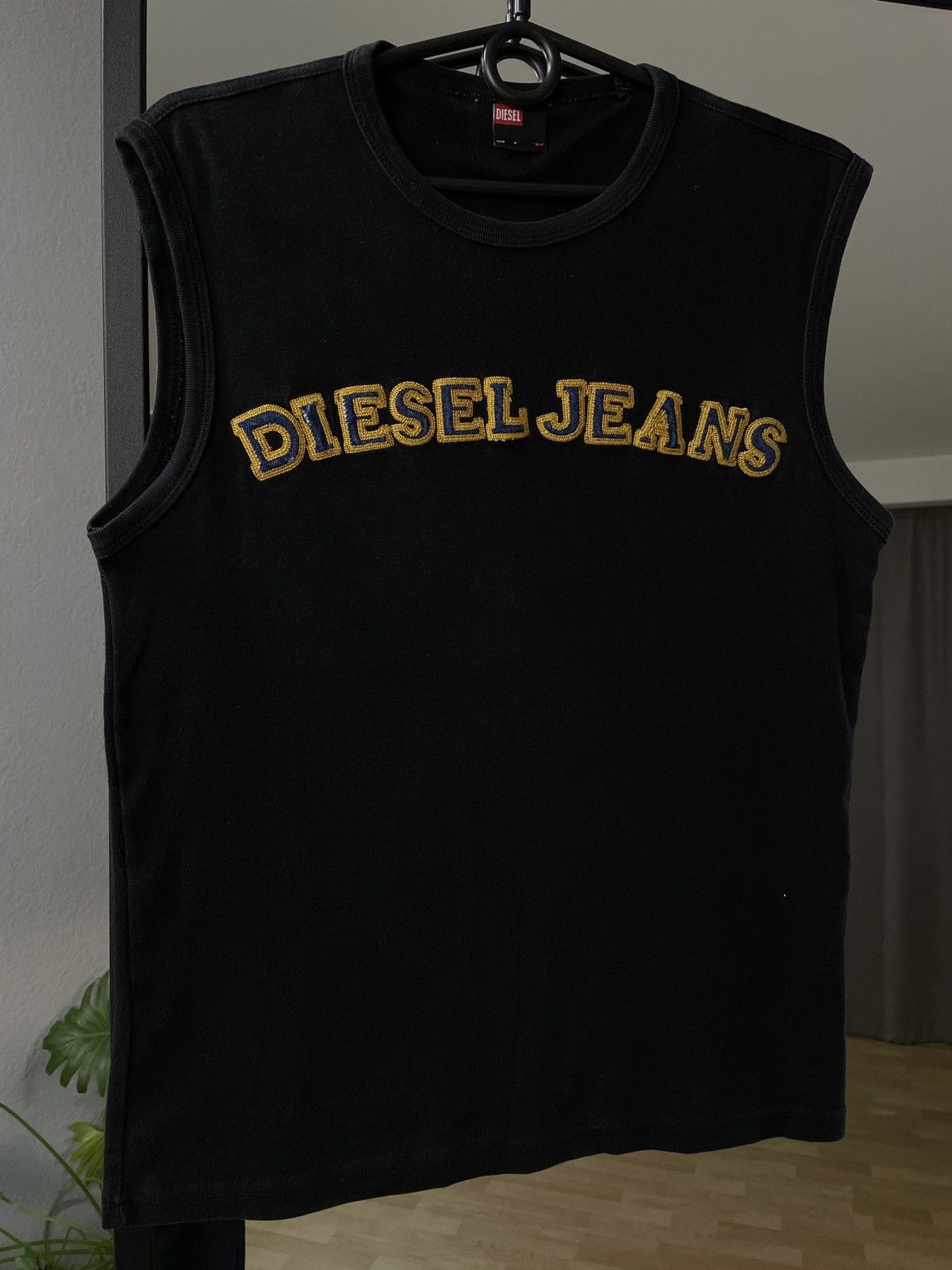 Diesel Vintage Diesel Tee Tank Top Y2K T-Shirt Big Logo Size US M / EU 48-50 / 2 - 6 Thumbnail