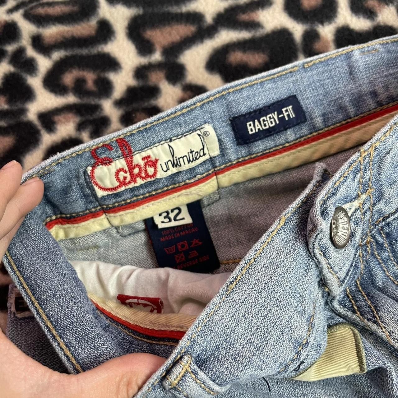 Ecko Unltd. insane Ecko Unltd. camo denim baggy jeans Size US 32 / EU 48 - 3 Thumbnail