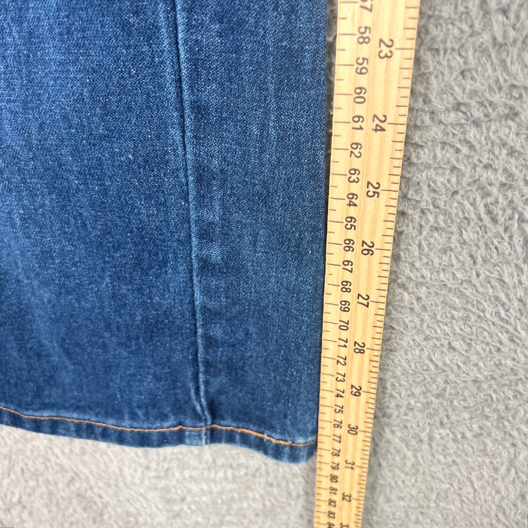 Wrangler VINTAGE Wrangler Jeans Women 30x31 Blue 80s 90s Cowboy Slim Tapered Denim Size 30" / US 8 / IT 44 - 5 Thumbnail