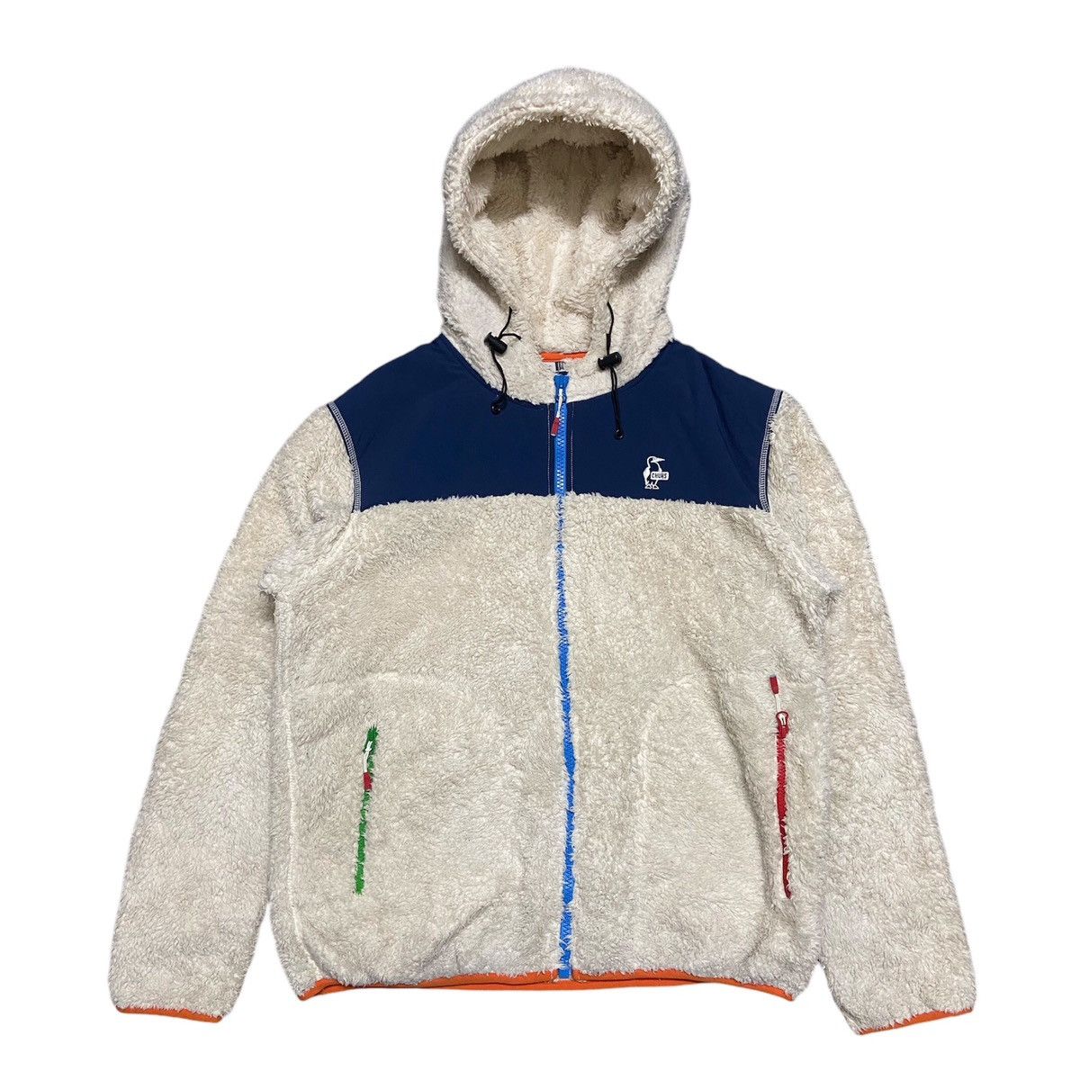 Chums Chums Sherpa Fullzip Hoodie Parka Jacket Size US L / EU 52-54 / 3 - 1 Thumbnail
