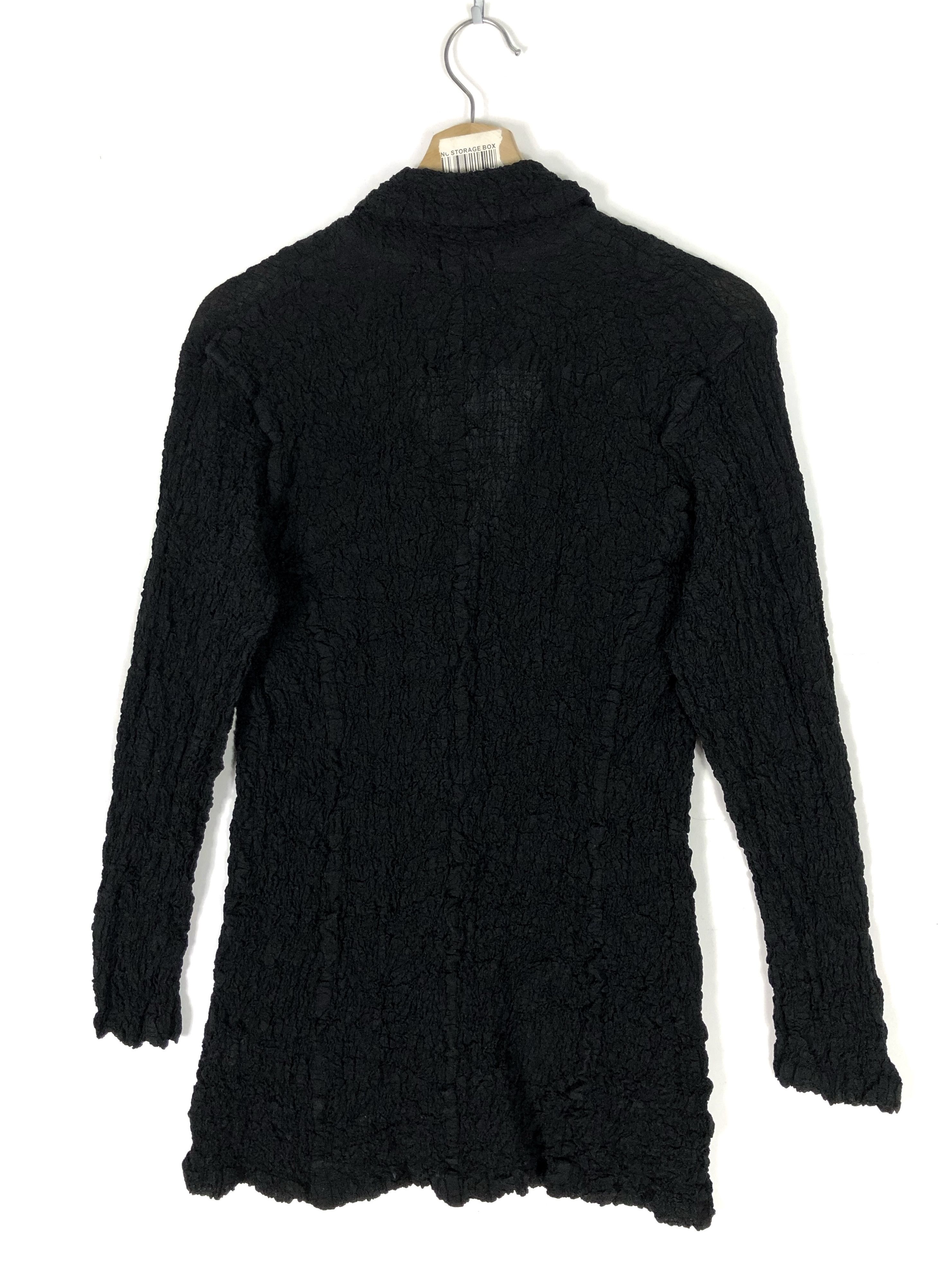 Issey Miyake RARE🔥AW16 CAULIFLOWER PUCKERING PLEATED TEXTURED JACKET Size S / US 4 / IT 40 - 14 Thumbnail