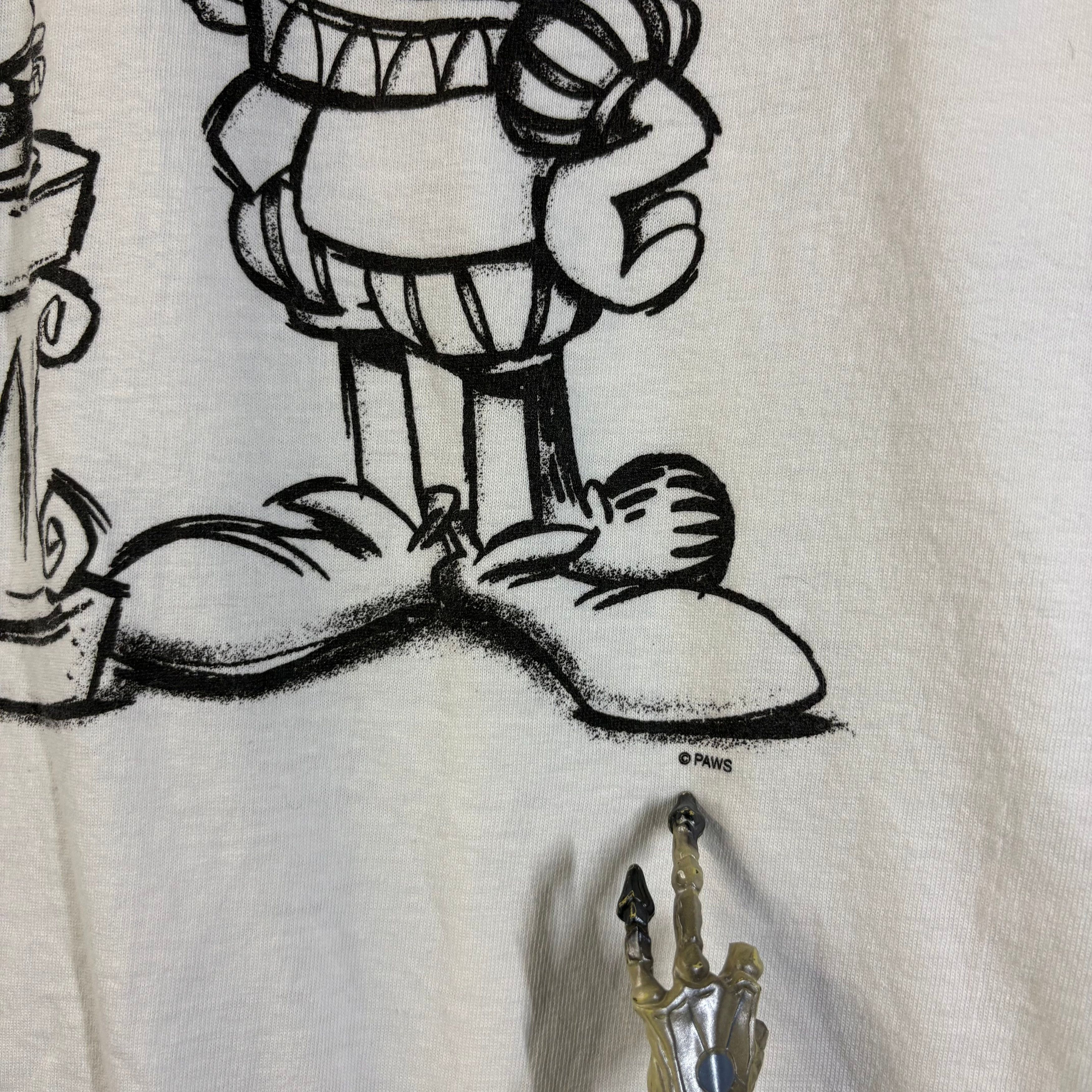 Vintage Vintage 90s Garfield "To Eat or Not to Eat" Tee Size Large Size US L / EU 52-54 / 3 - 2 Thumbnail