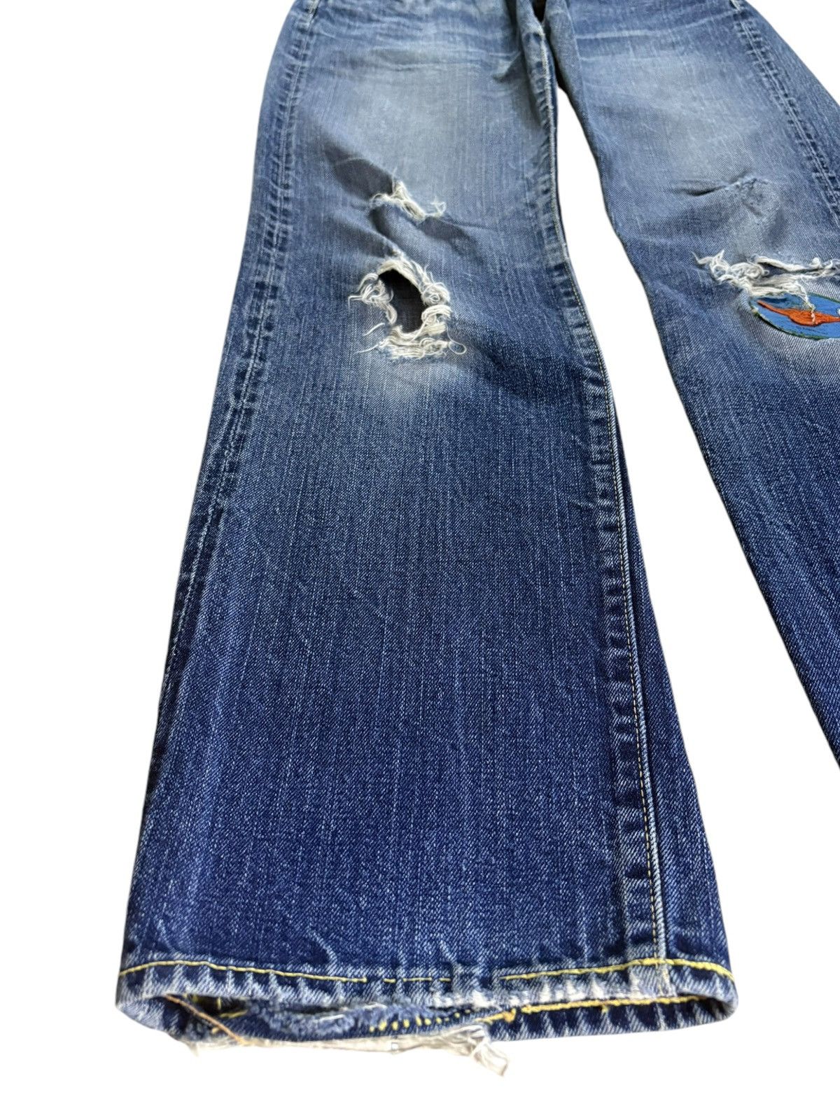 Eternal Vintage Eternal Japanese Selvedge Bartacks Loose Jeans Size US 31 - 7 Thumbnail