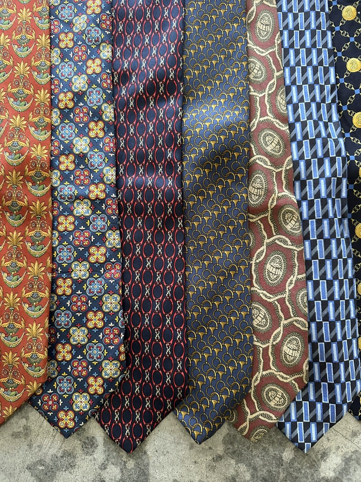 Gucci Lot of 11 Luxury Designer Tie Size ONE SIZE - 3 Thumbnail