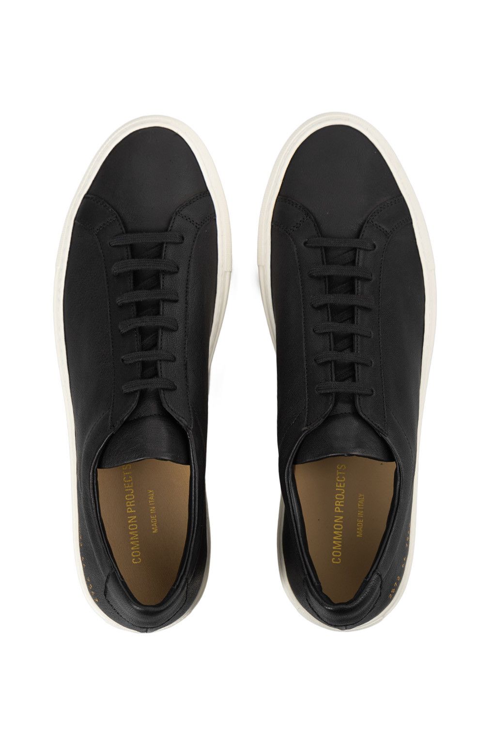 Common Projects Common Projects Achilles Premium Black White 2572 7547 US 9 Size US 9 / EU 42 - 4 Thumbnail