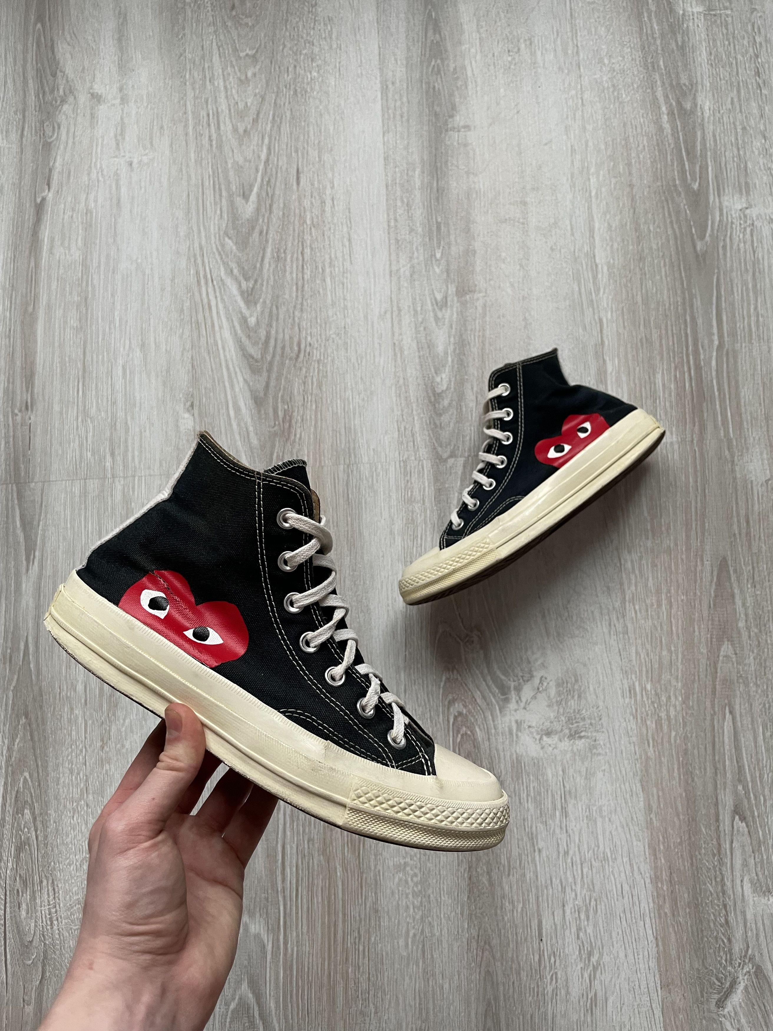 Comme des Garcons Converse Chuck Taylor x Comme des Garçons PLAY Size US 6 / EU 39 - 1 Thumbnail