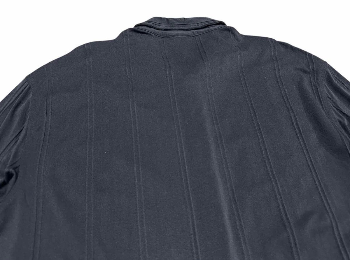 Karl Lagerfeld 🔥Vintage Lagerfeld Over Shirt Striped Snap Button See-thru Size US XL / EU 56 / 4 - 12 Thumbnail