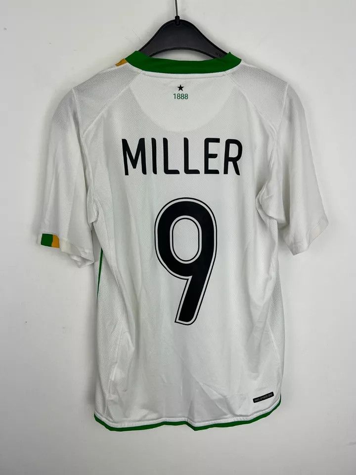 Nike Celtic 2007-08 Third #9 Miller FOOTBALL Kit SHIRT SOCCER Size US S / EU 44-46 / 1 - 2 Thumbnail