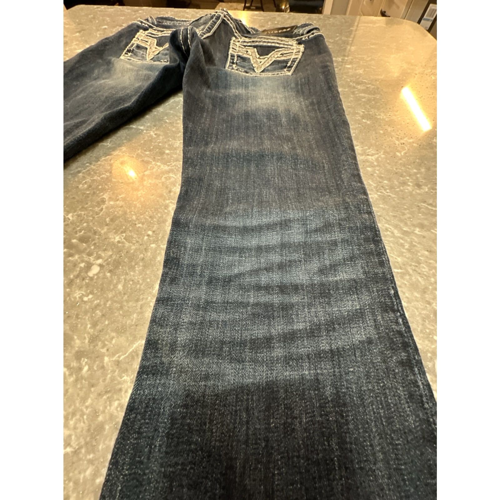 Vintage VIGOSS The Dublin Jeans Bootcut Slim Stretch 28x32 30x33 Sandblast Medium Wash Women's Size 28" / US 6 / IT 42 - 6 Thumbnail