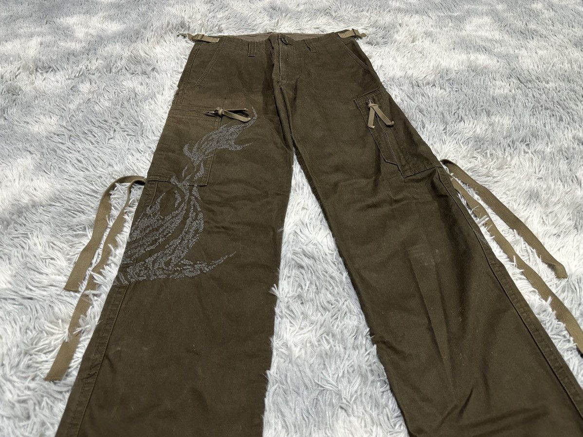 291295=Homme 🔥Rare Archived 291295 Homme Tribal Bondage Cargo Pants Size US 30 / EU 46 - 2 Thumbnail