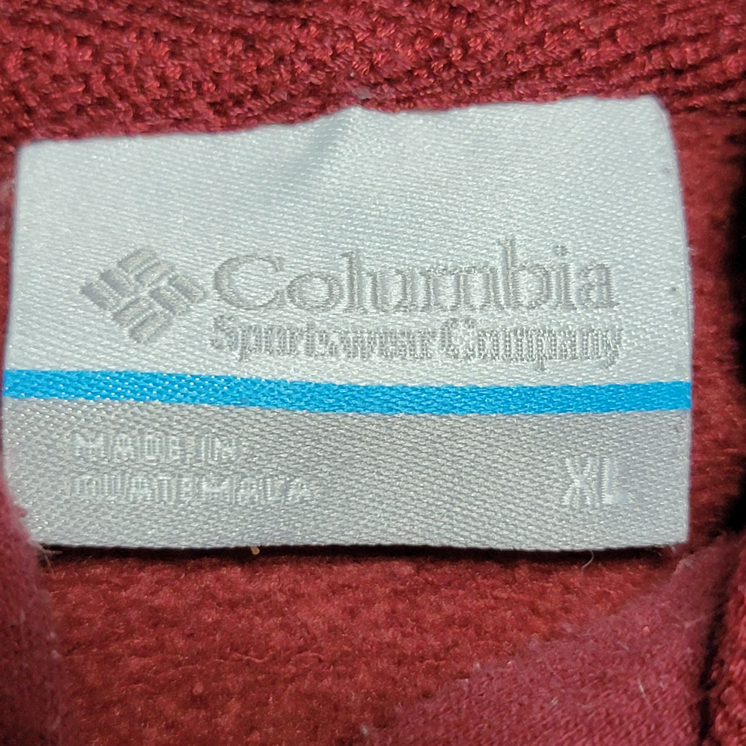 Columbia Columbia LS Burgundy Unisex Hoodie - Size XL Size US XL / EU 56 / 4 - 5 Thumbnail