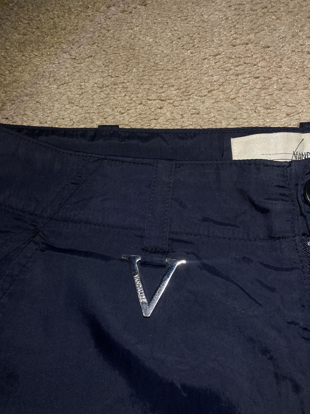 Vandalize FW99 Vandalize Black Trackpants 1999 90s Cargo Sweat Convert Size US 32 / EU 48 - 3 Thumbnail